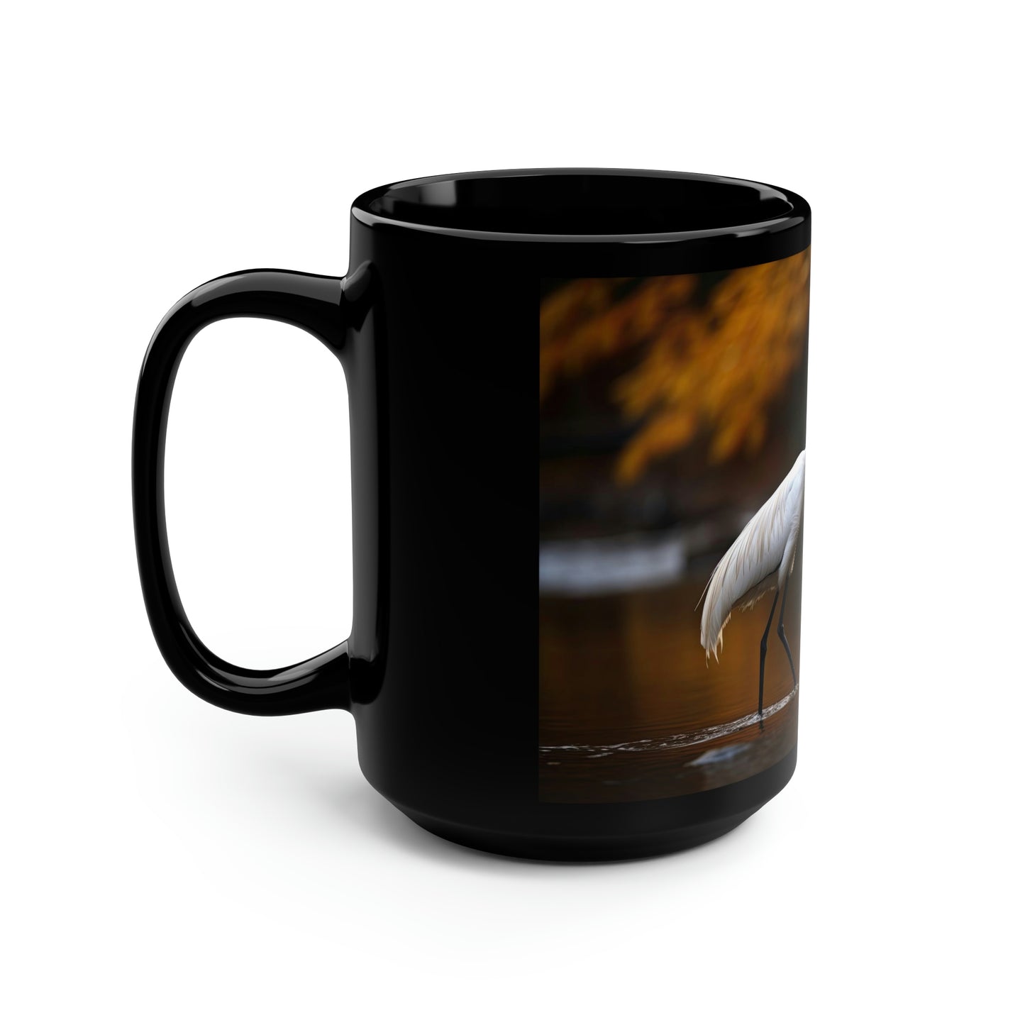Crane Mug - 15 oz Ceramic Mug