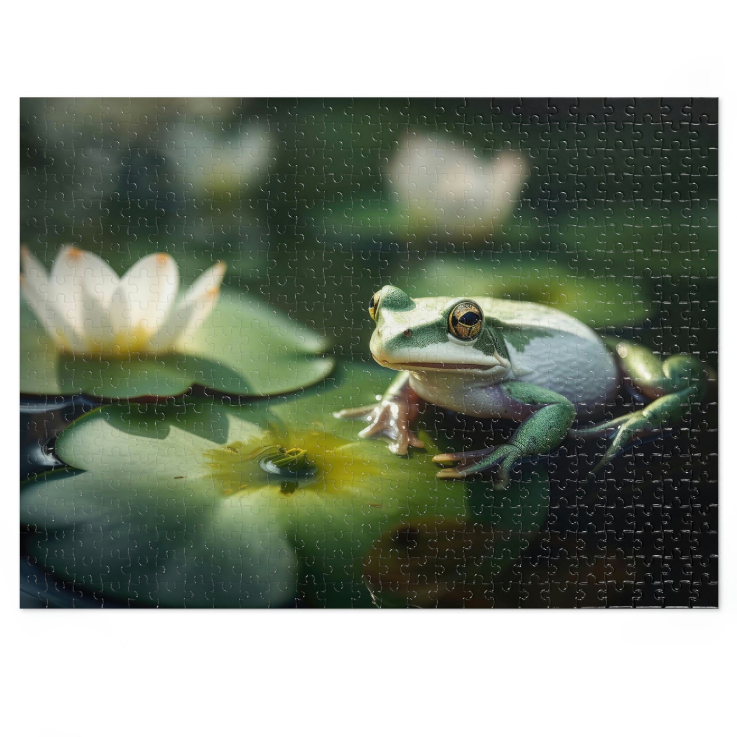 Frog's Waterlily 2 (500, 1000 piece)