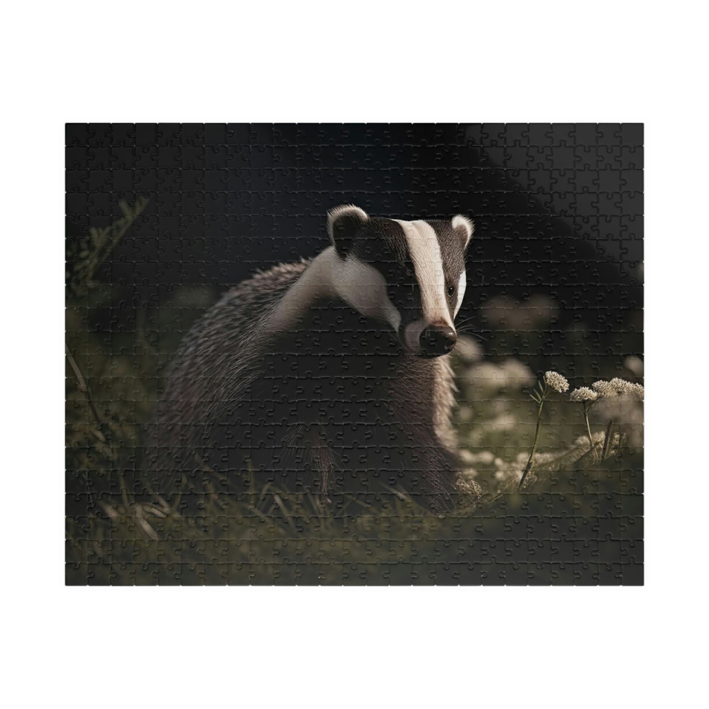 badger jigsaw puzzle