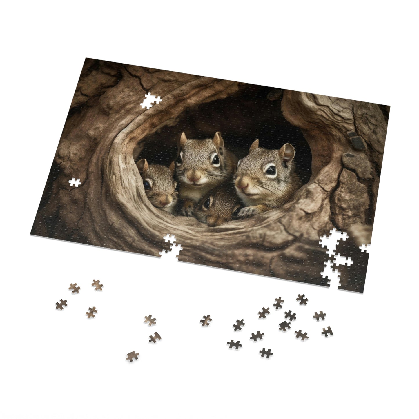 Squirrel's Charming Family 2 (500, 1000 pc)