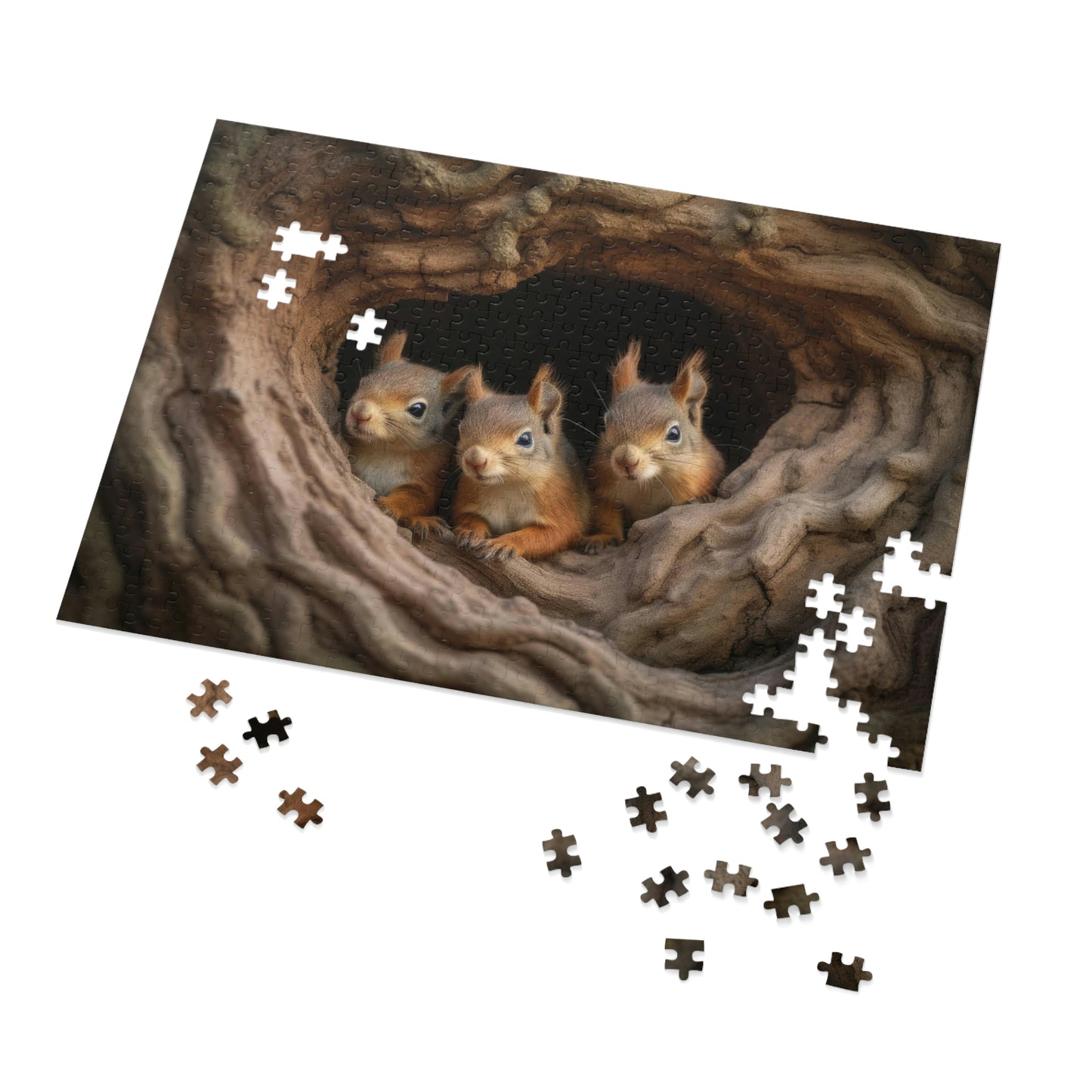 Squirrel's Charming Family 4 (500, 1000 pc)