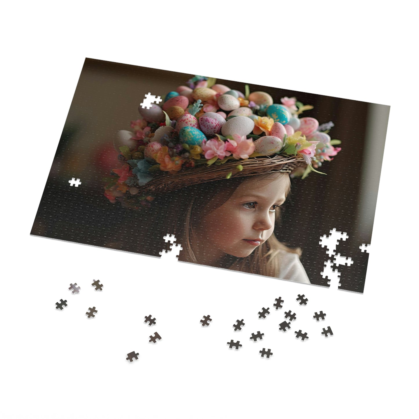 Girl in Easter Bonnet Puzzle (500, 1000 pc)