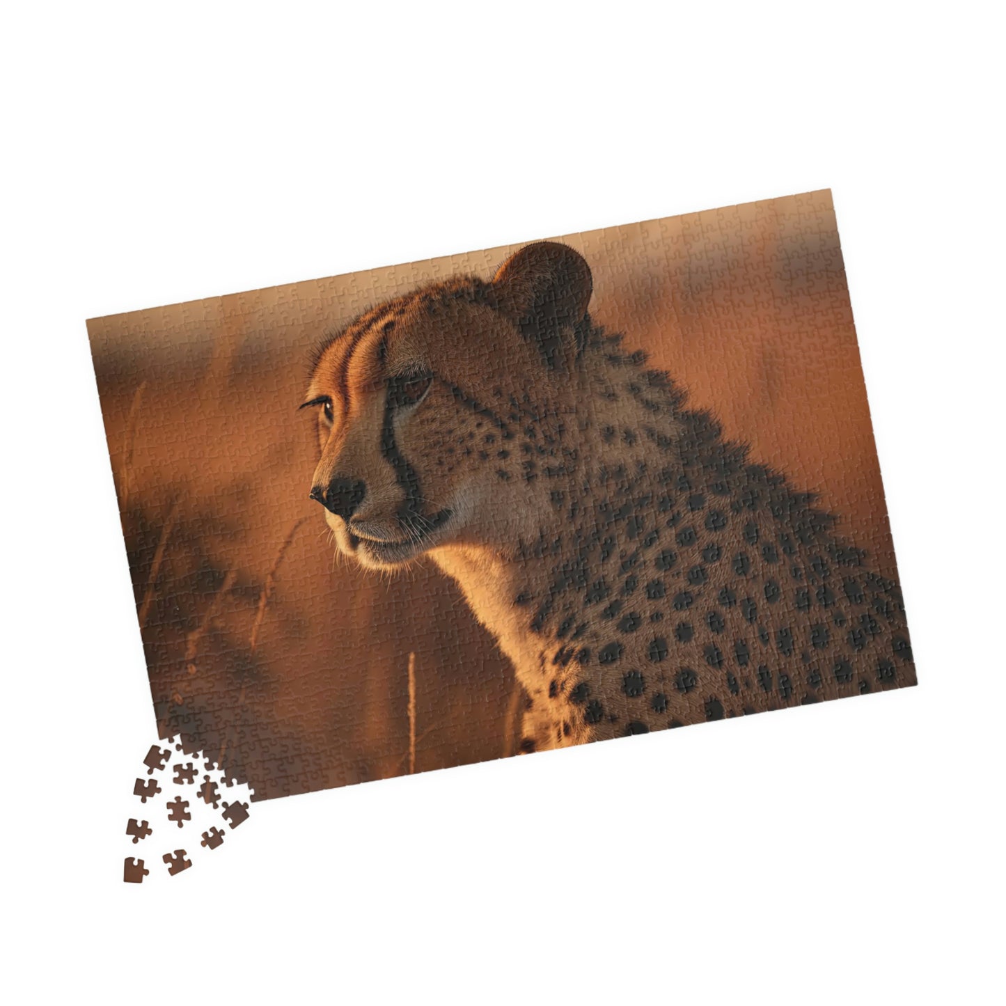cheetah puzzle pieces