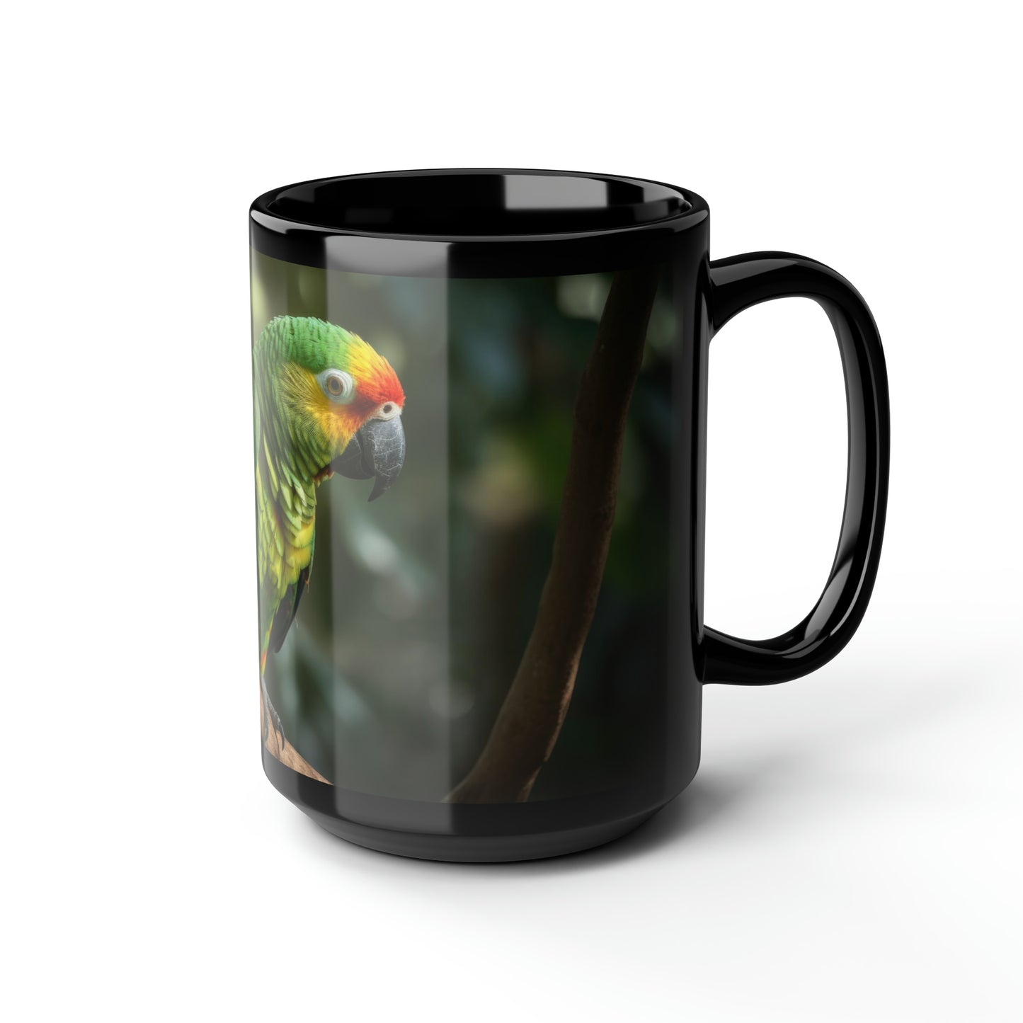 Parrot Mug - 15oz Ceramic Mug