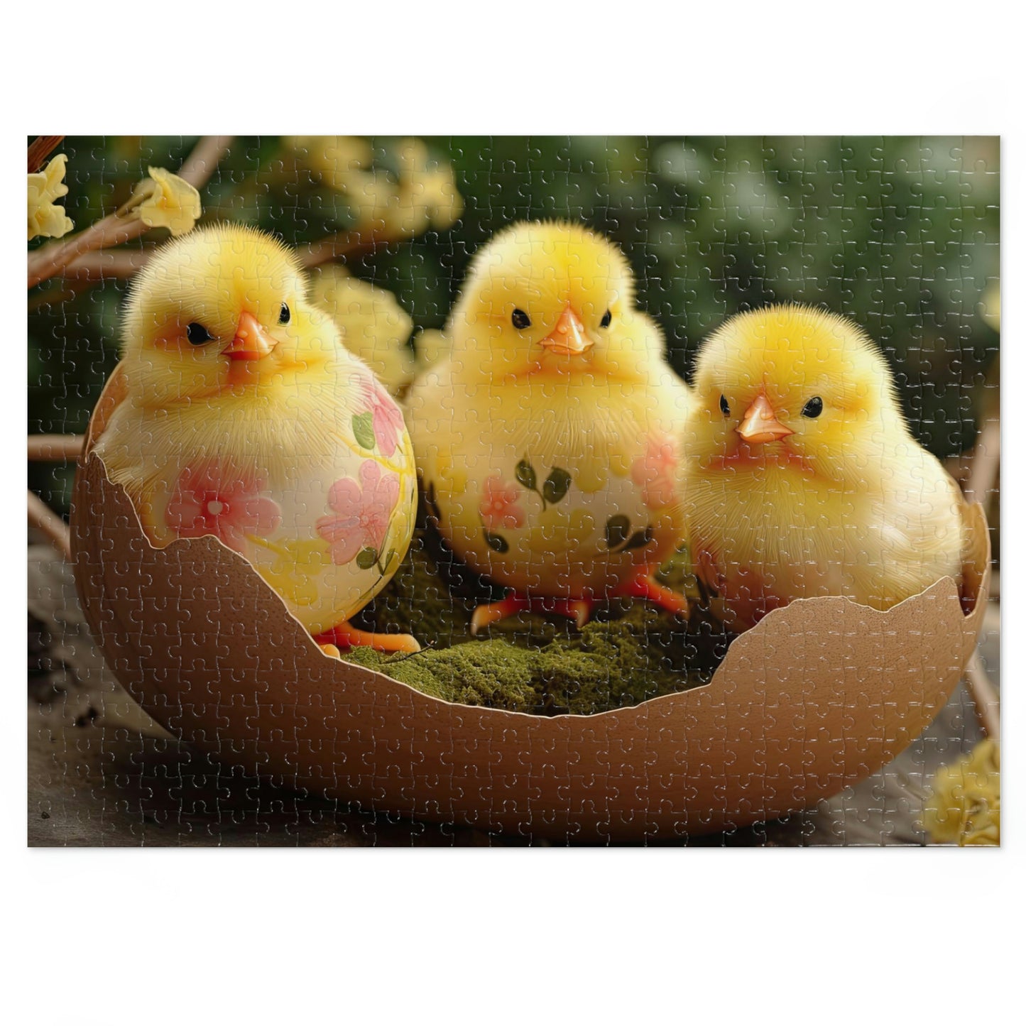 Easter Chicks Puzzle 1 (500, 1000 piece)