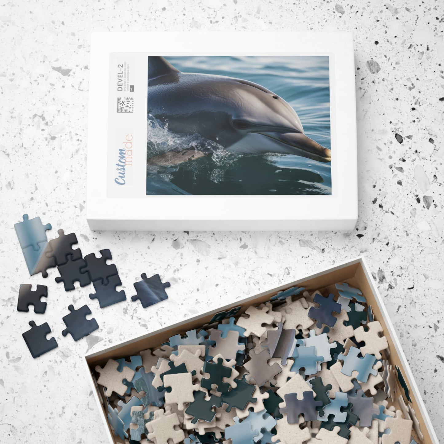 Dolphin Puzzle (500, 1014-piece)