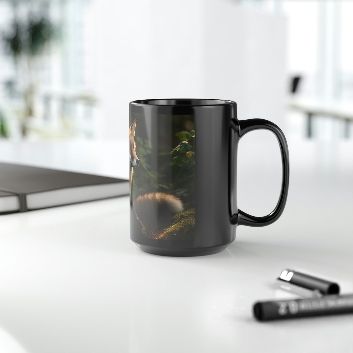 Fox Mug - 15 oz Ceramic Mug