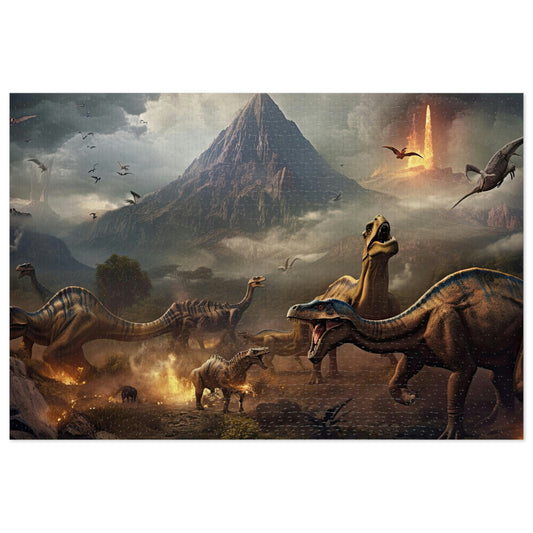 Dinosaur's Volcanic Expedition 1 (500, 1000 pc)