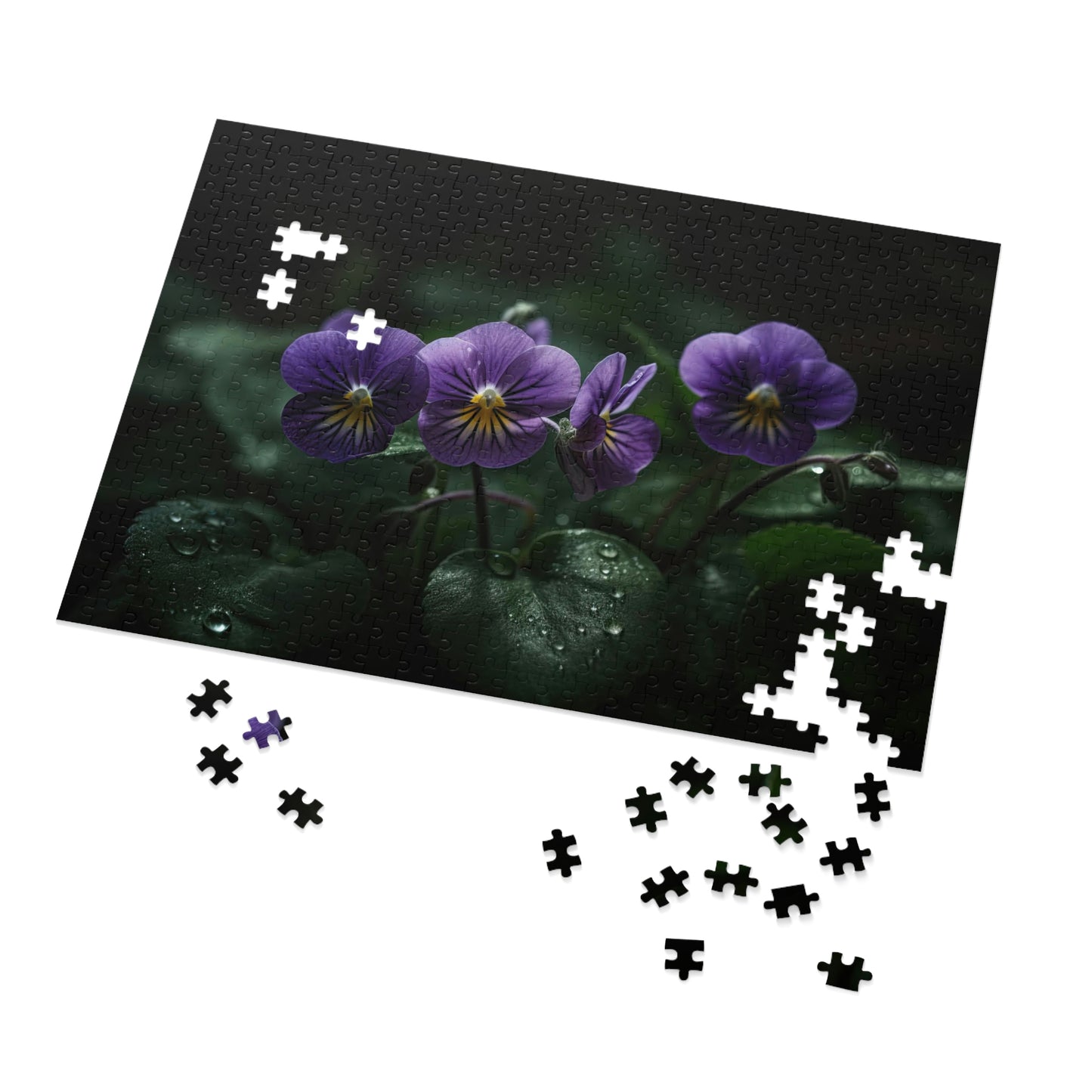 Enchanting Violets 1 Puzzle : (500, 1000 pc)