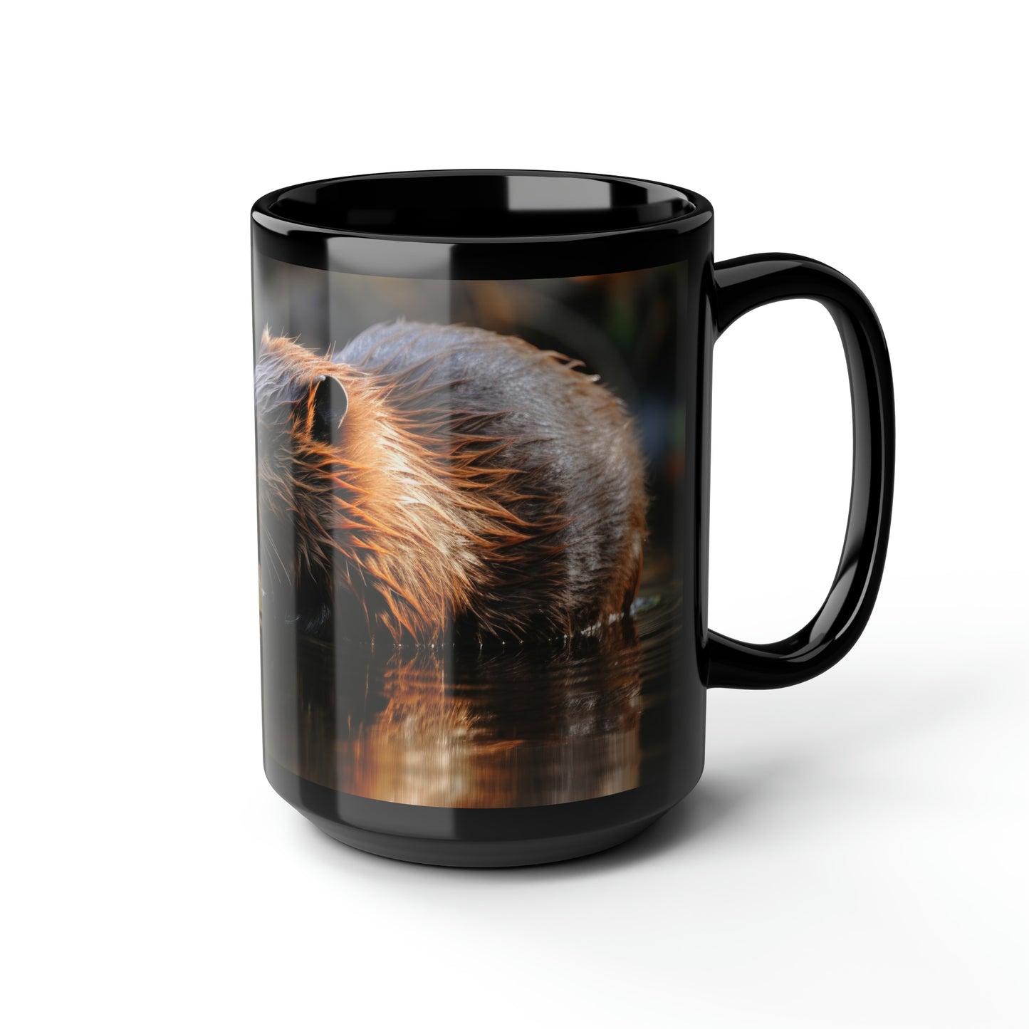 Beaver Mug - 15 oz Ceramic Mug