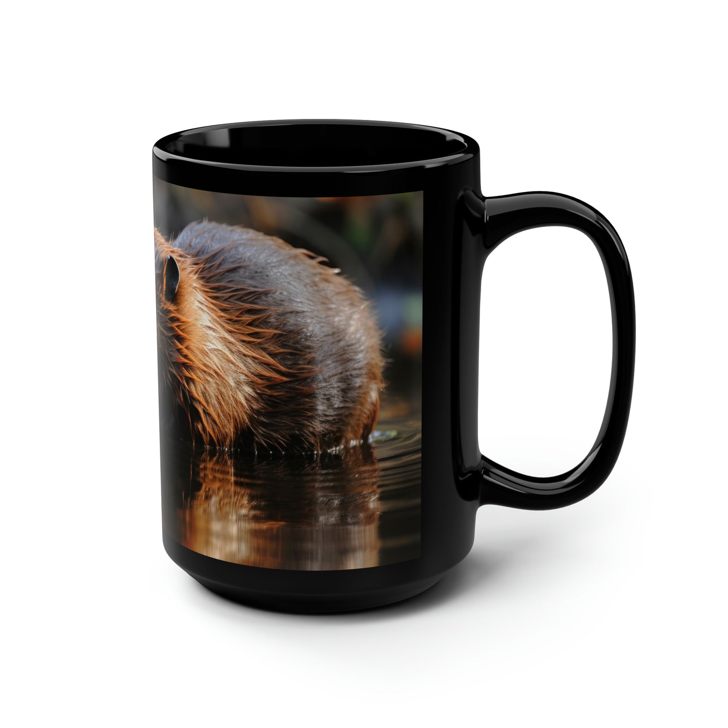 Beaver Mug - 15 oz Ceramic Mug