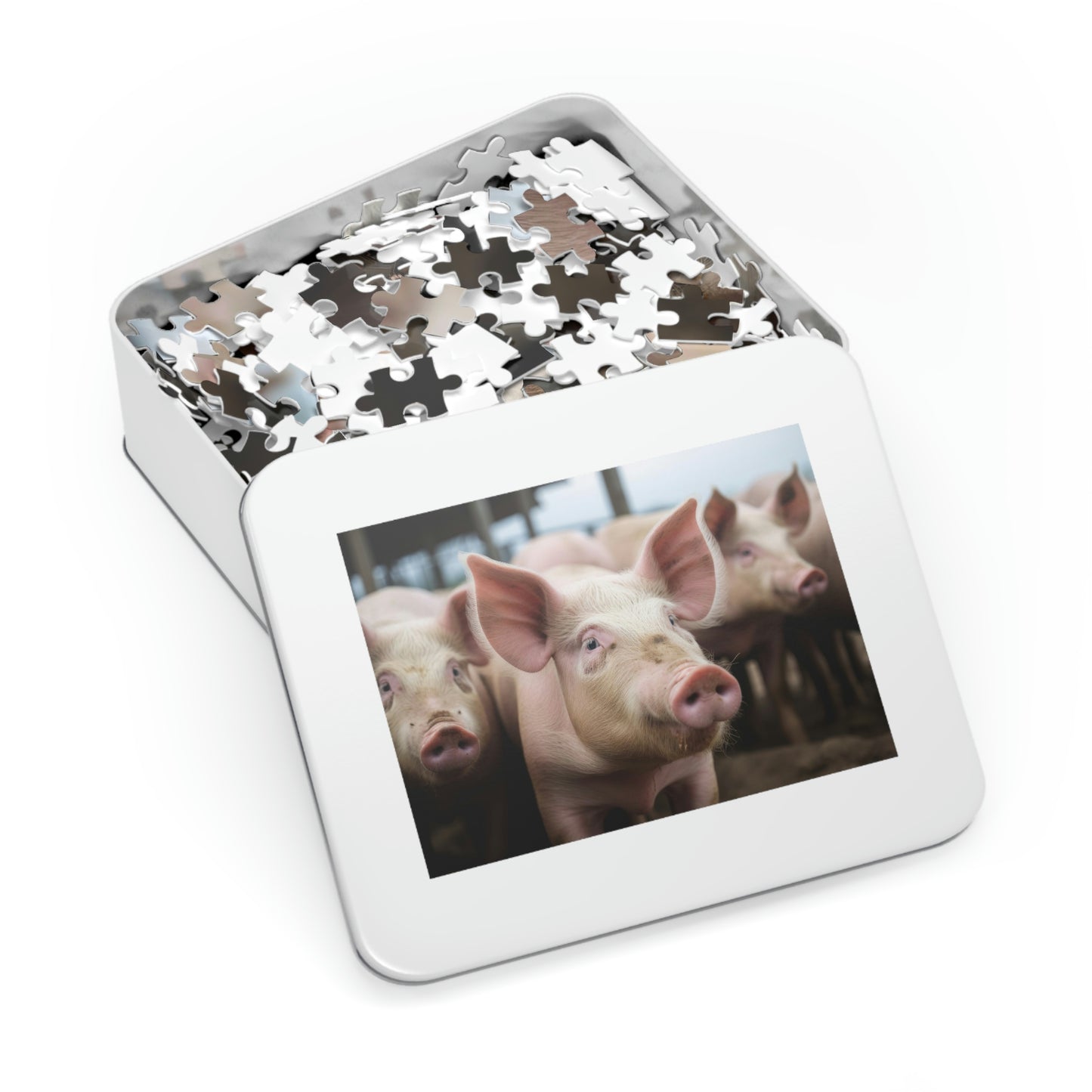 Pigs Puzzle 1: (500, 1000 piece)