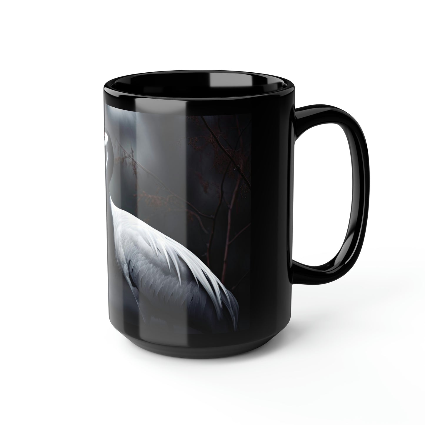 Crane Mug - 15 oz Ceramic Mug