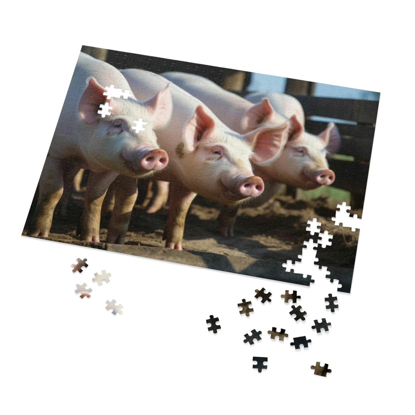 Pigs 2 Puzzle: (500, 1000 pc)