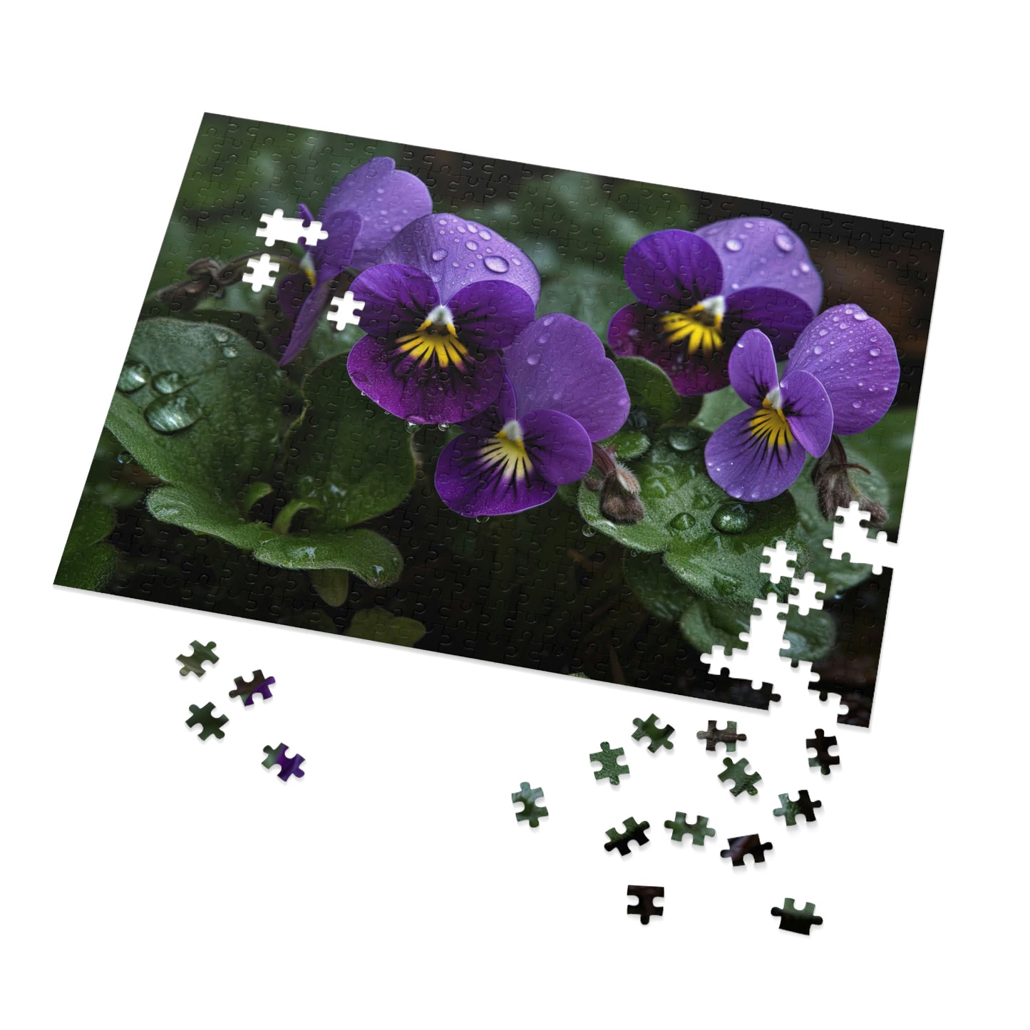 Enchanting Violets 2 Puzzle: (500, 1000 pc)