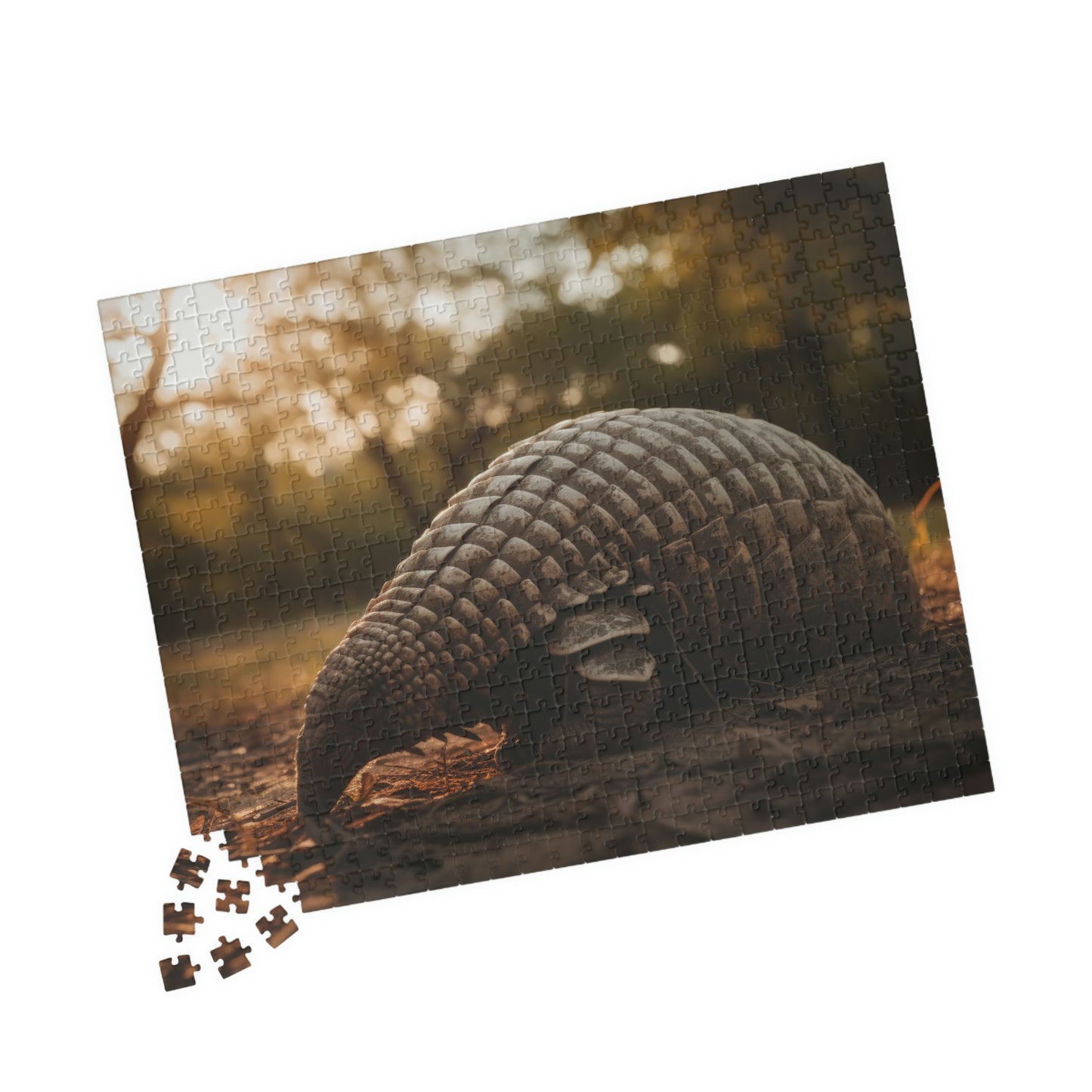 armadillo jigsaw puzzle pieces