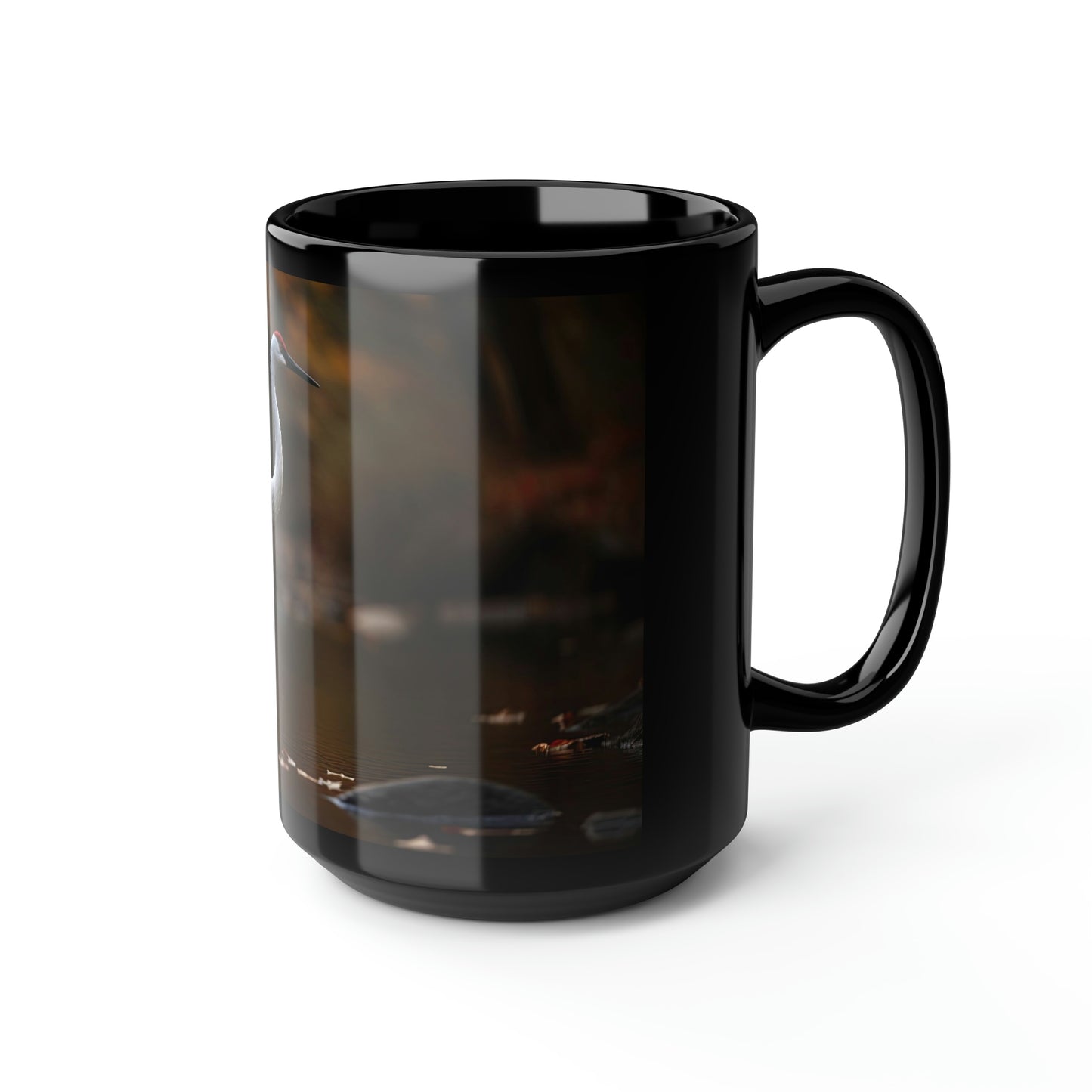 Crane Mug - 15 oz Ceramic Mug