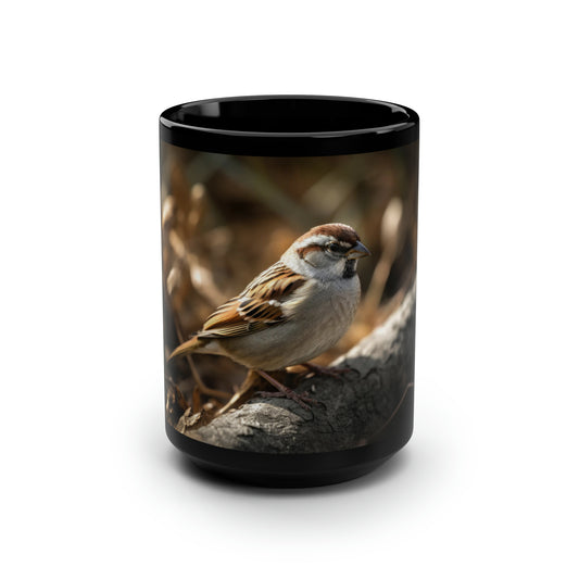 Sparrow Mug - 15oz Ceramic Mug