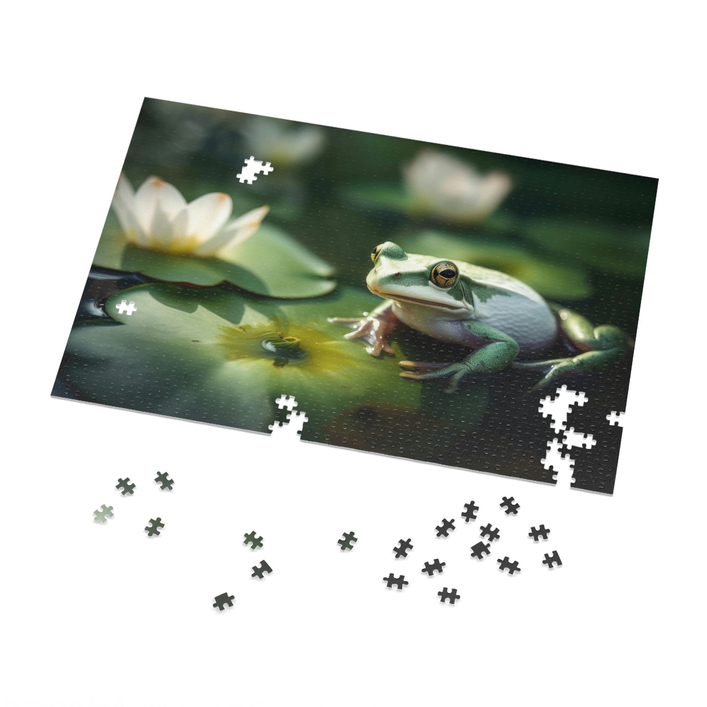Frog's Waterlily 2 (500, 1000 piece)
