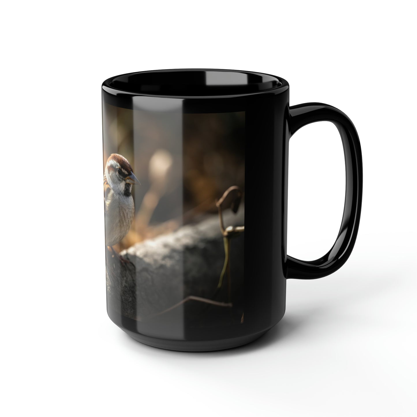 Sparrow Mug - 15oz Ceramic Mug