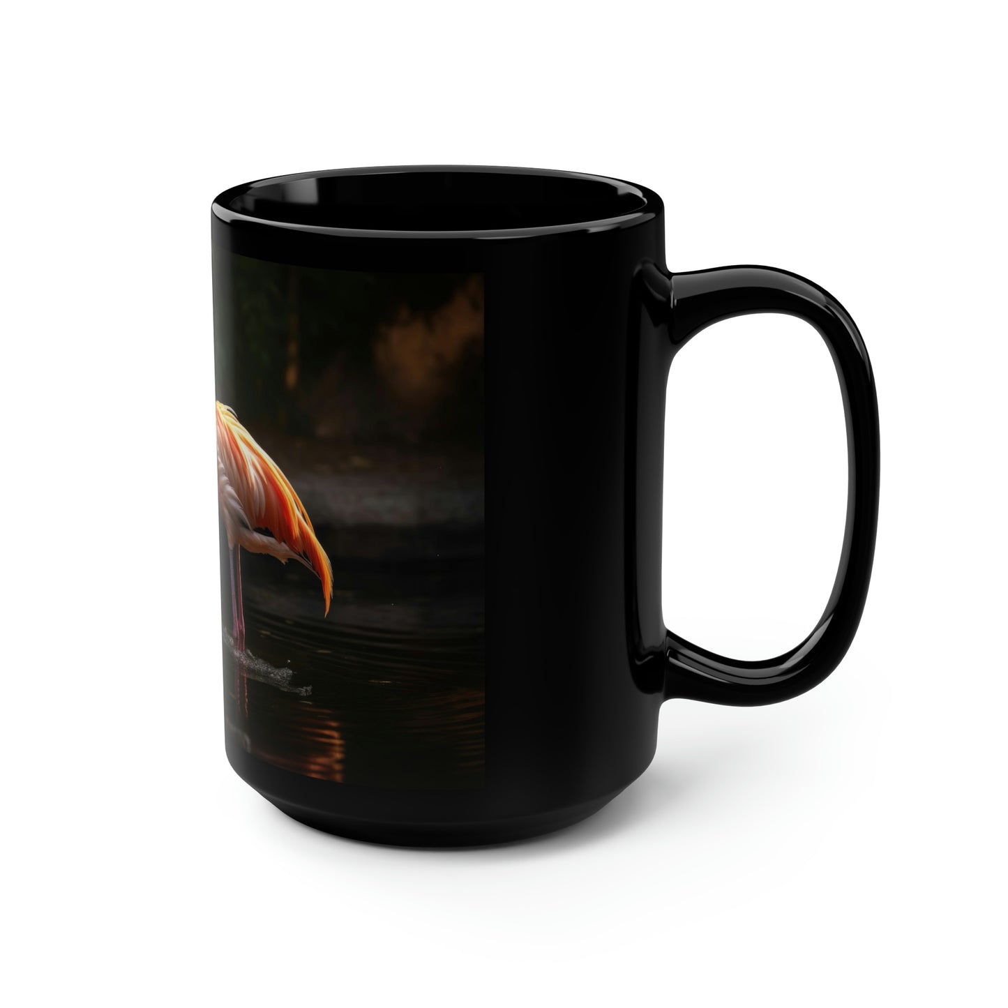 Flamingo Mug - 15 oz Ceramic Mug