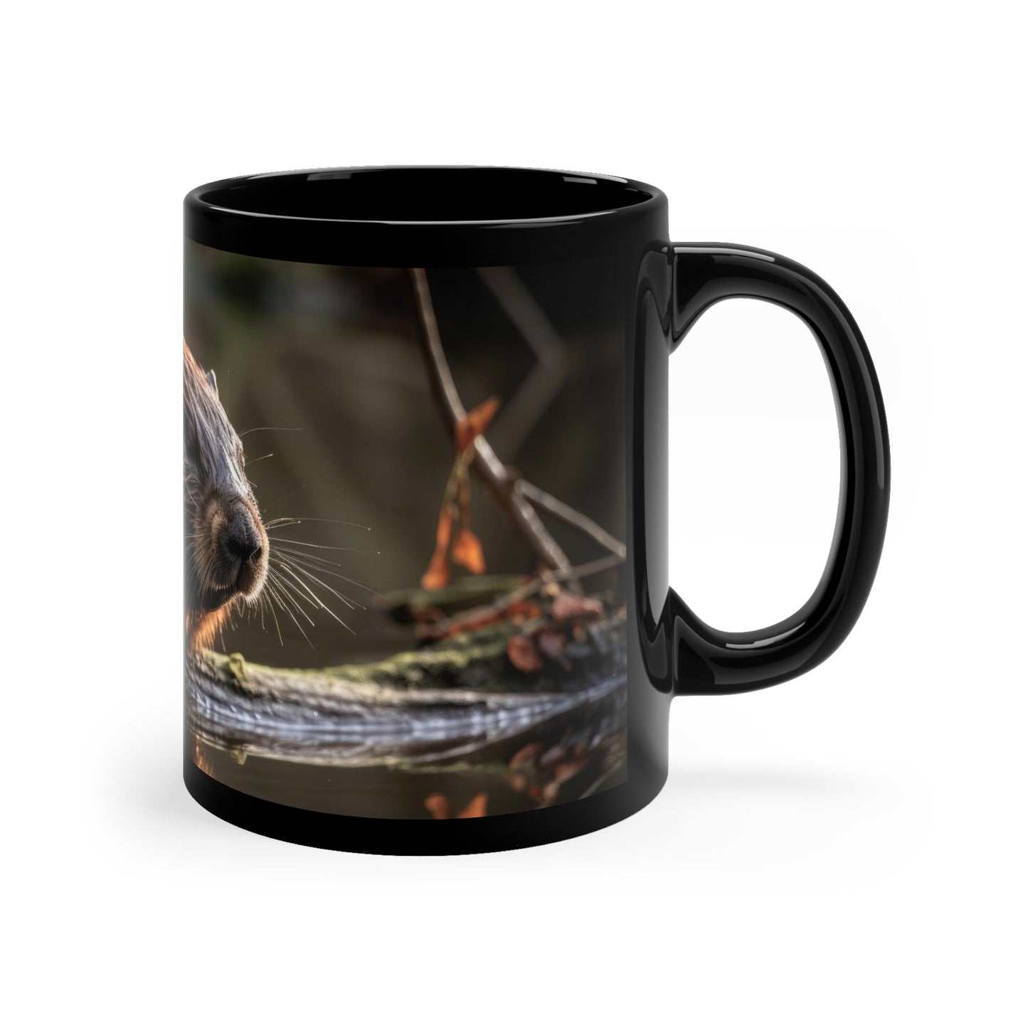 Beaver Mug - 11 oz Ceramic Mug
