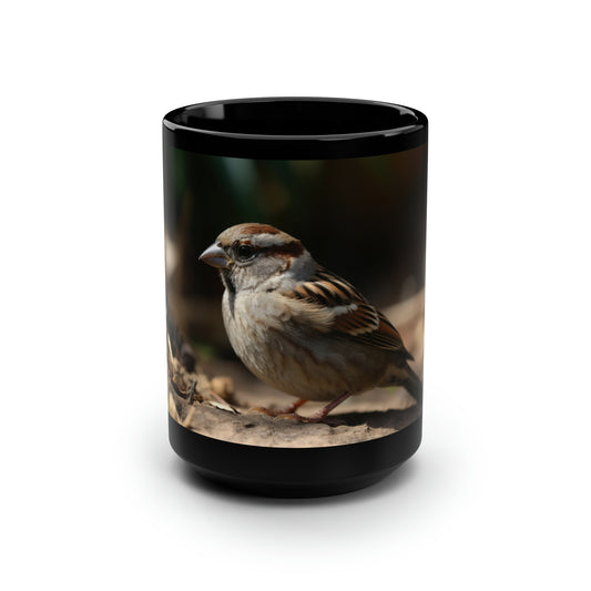 Sparrow Mug - 15oz Ceramic Mug