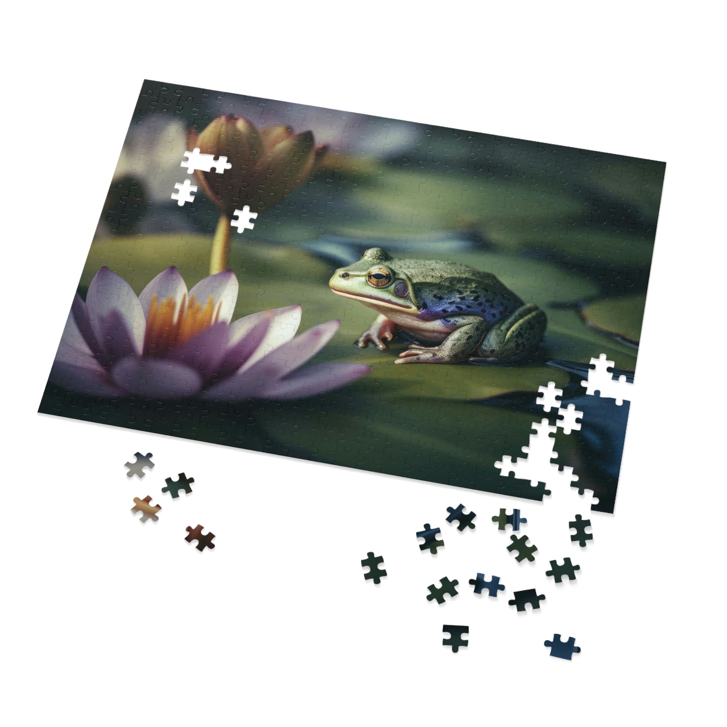 Frog's Waterlily 3 (500, 1000 piece)