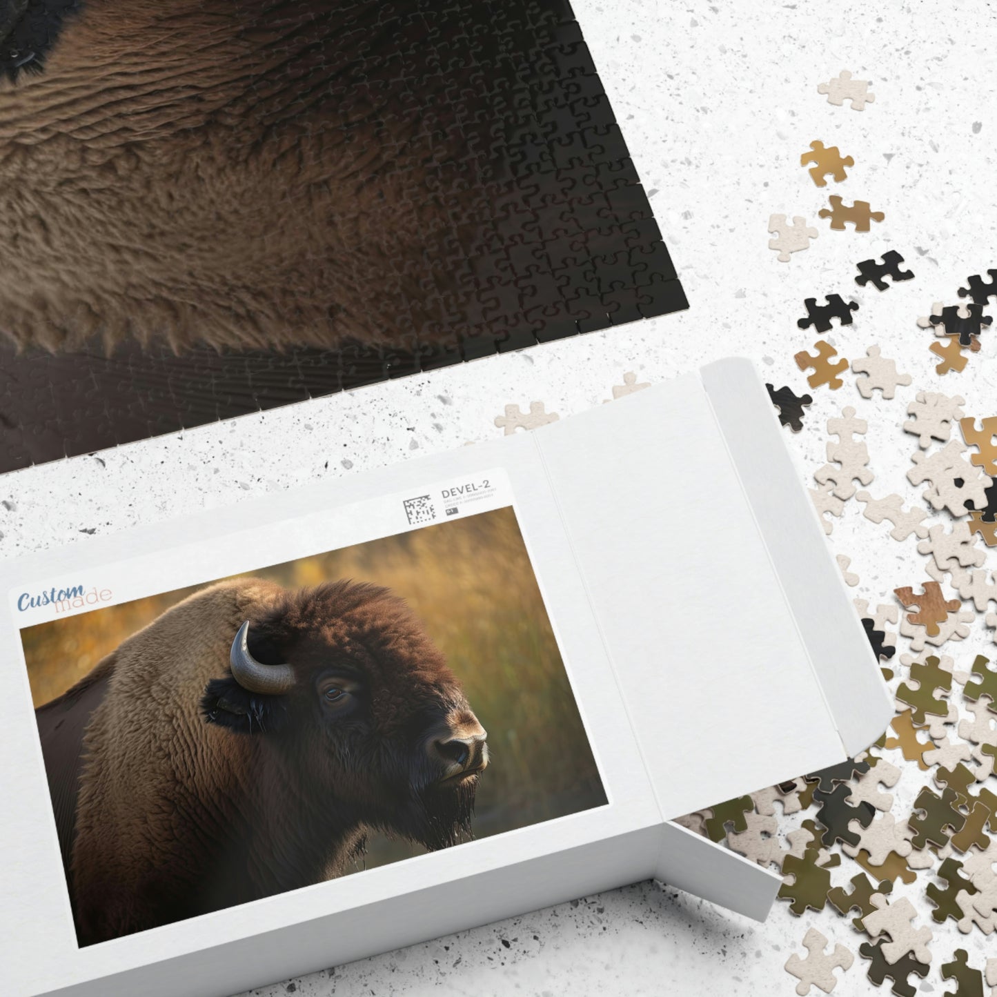 buffalo puzzle box