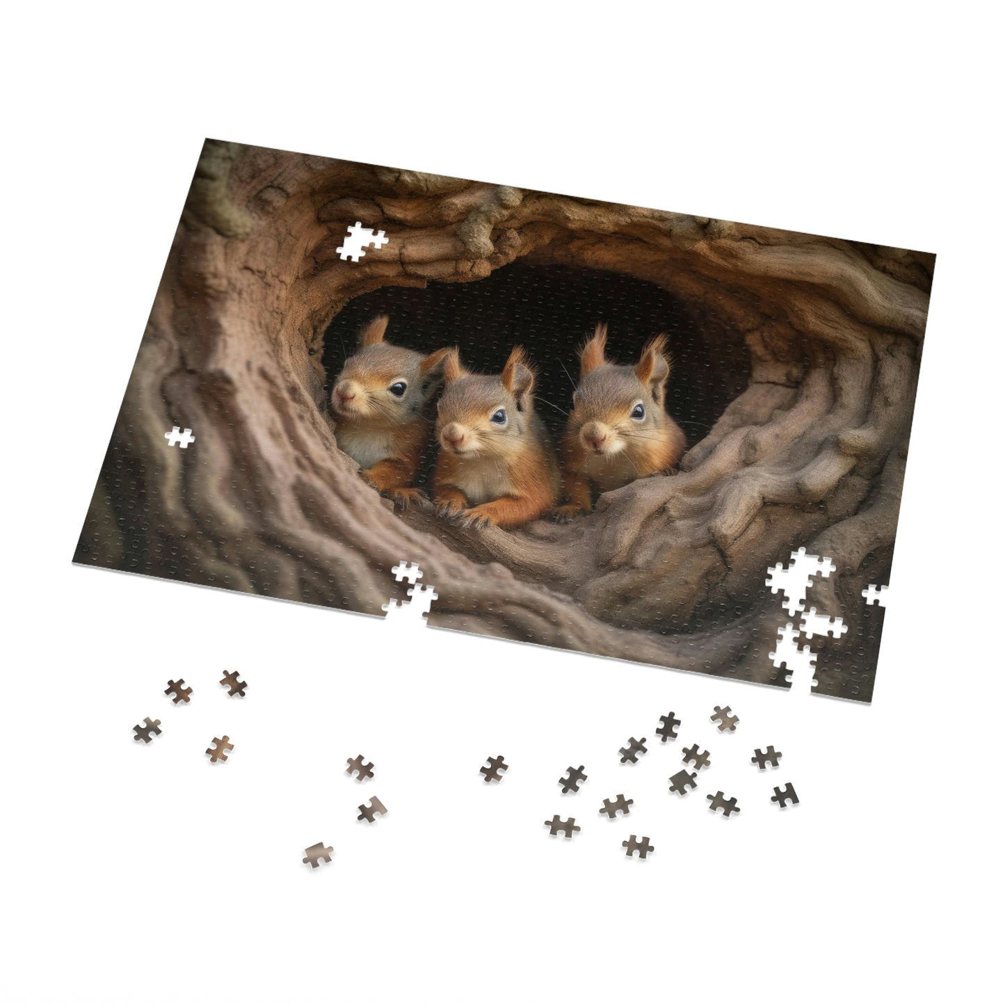 Squirrel's Charming Family 4 (500, 1000 pc)