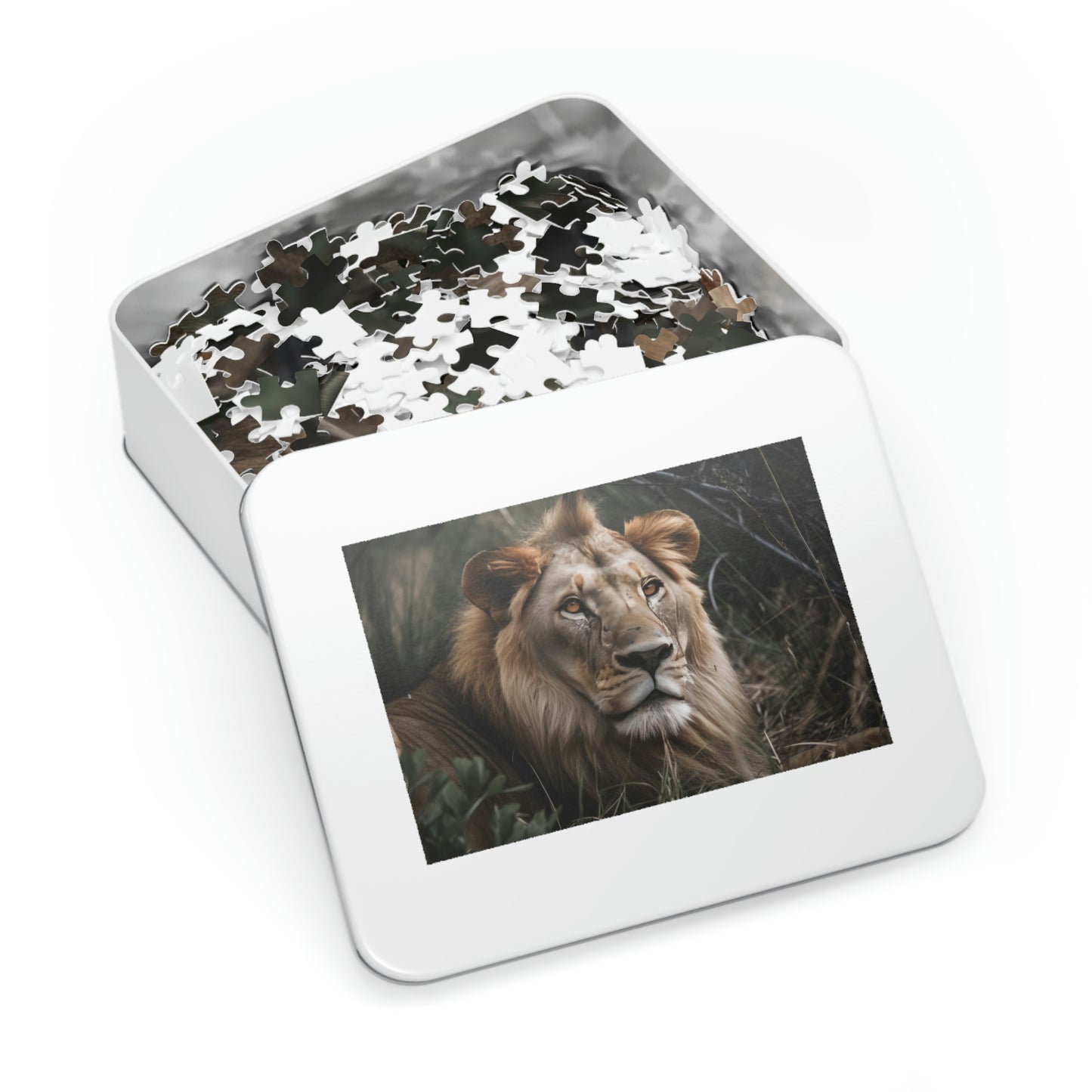Majestic Lion 1 Puzzle: (500, 1000 pc)
