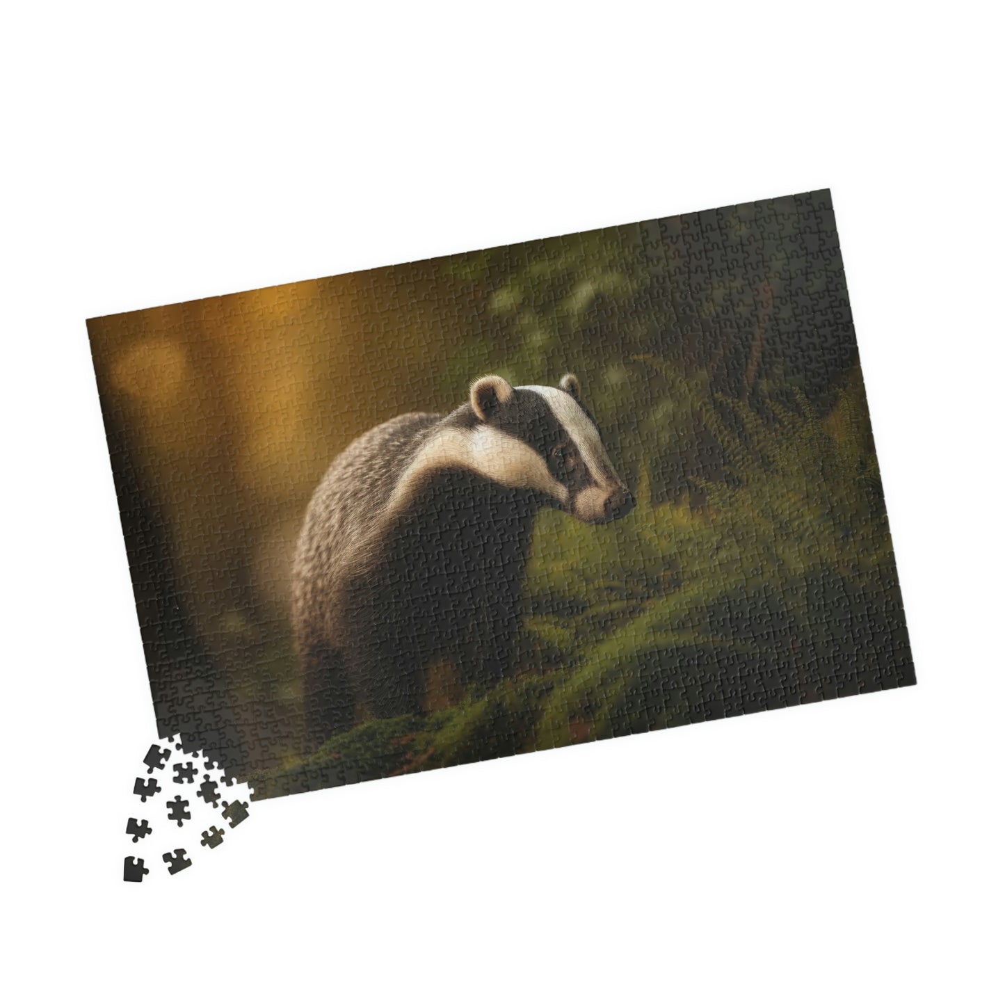 badger puzzle pieces