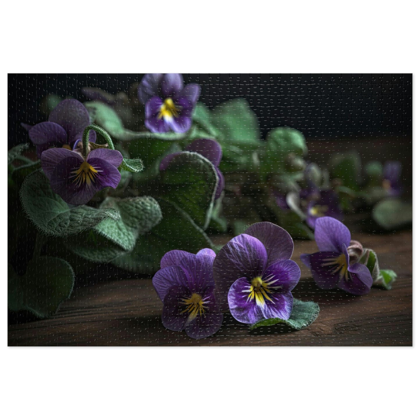 Enchanting Violets 4 Puzzle: (500, 1000 pc)