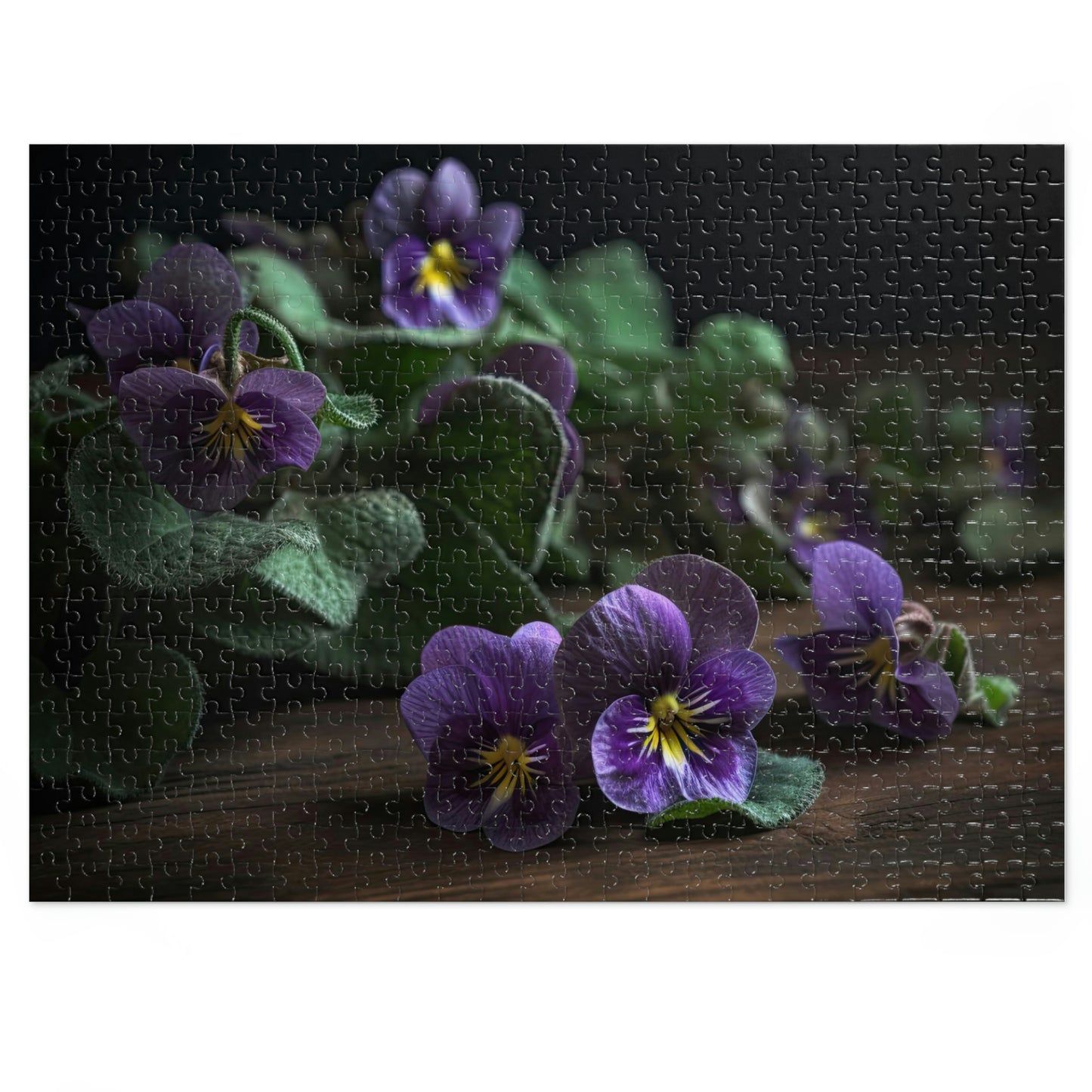 Enchanting Violets 4 Puzzle: (500, 1000 pc)