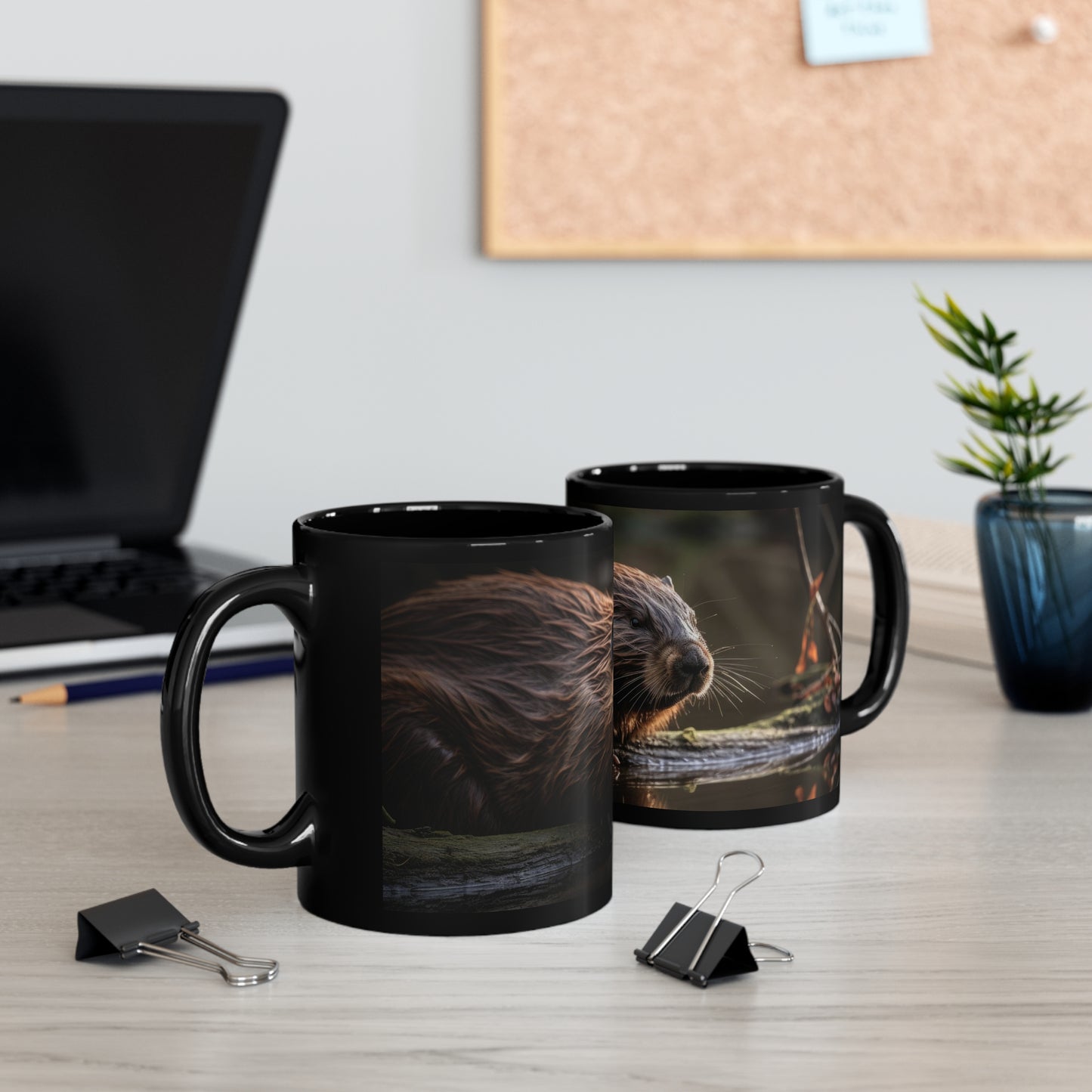 Beaver Mug - 11 oz Ceramic Mug