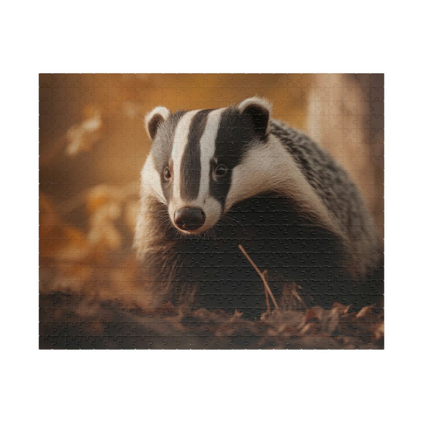 badger jigsaw puzzle