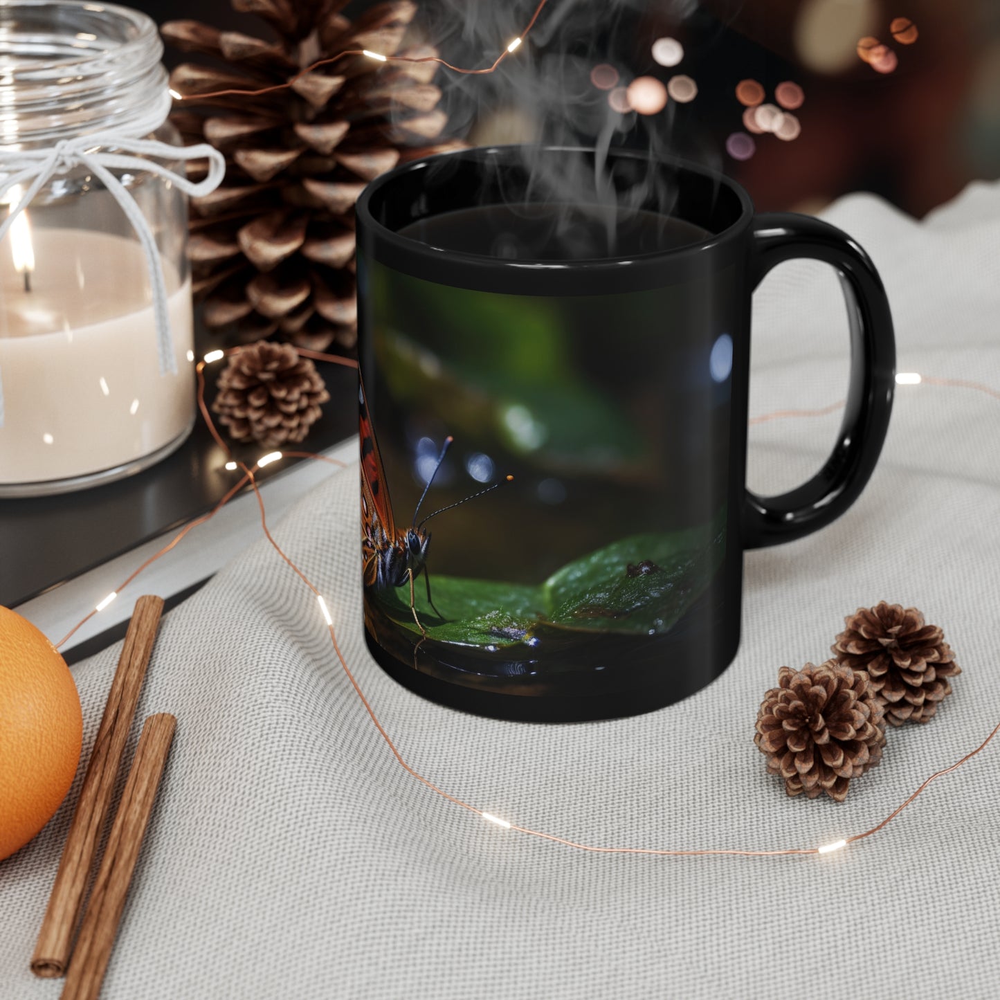 Butterfly Mug - Ceramic 11 oz