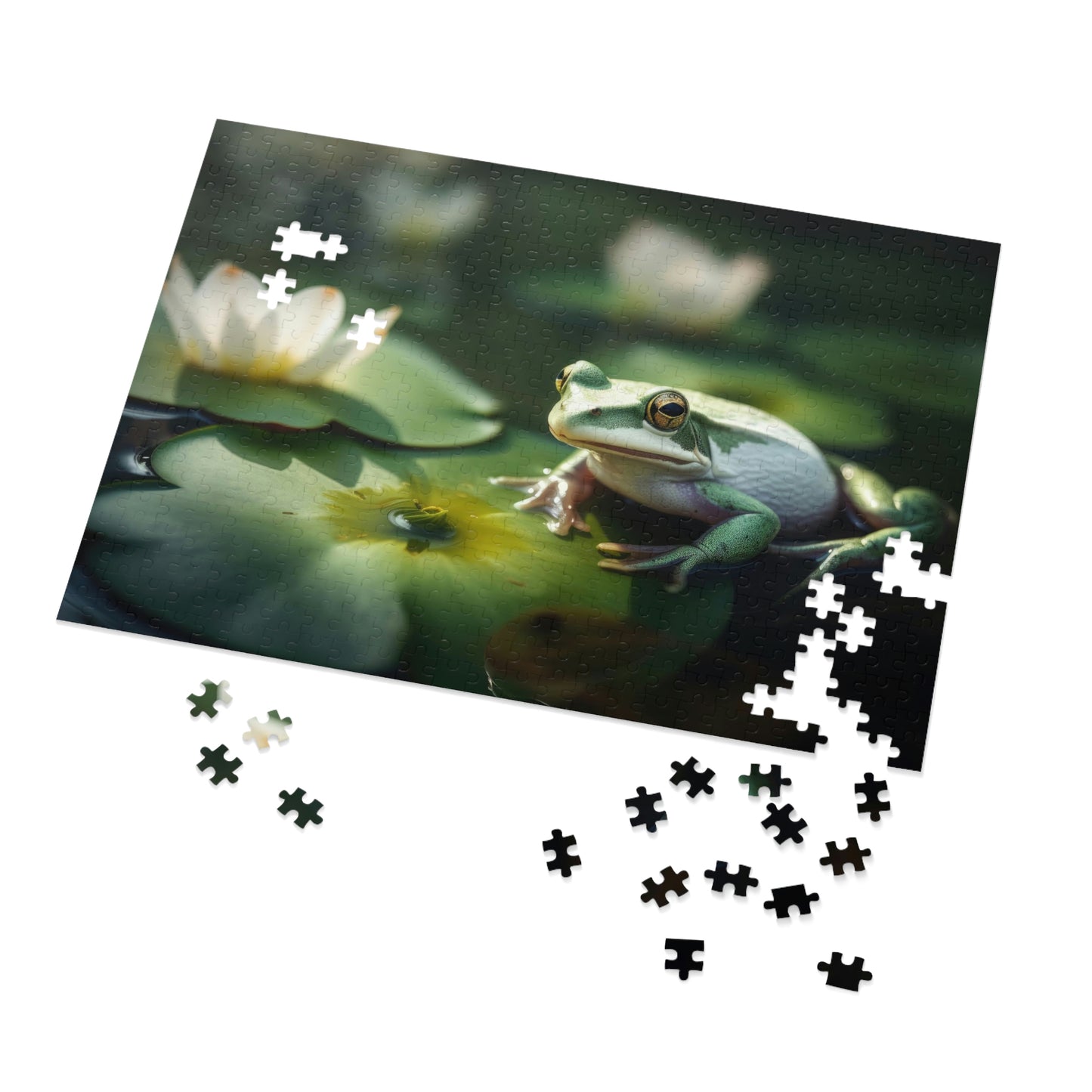 Frog's Waterlily 2 (500, 1000 piece)