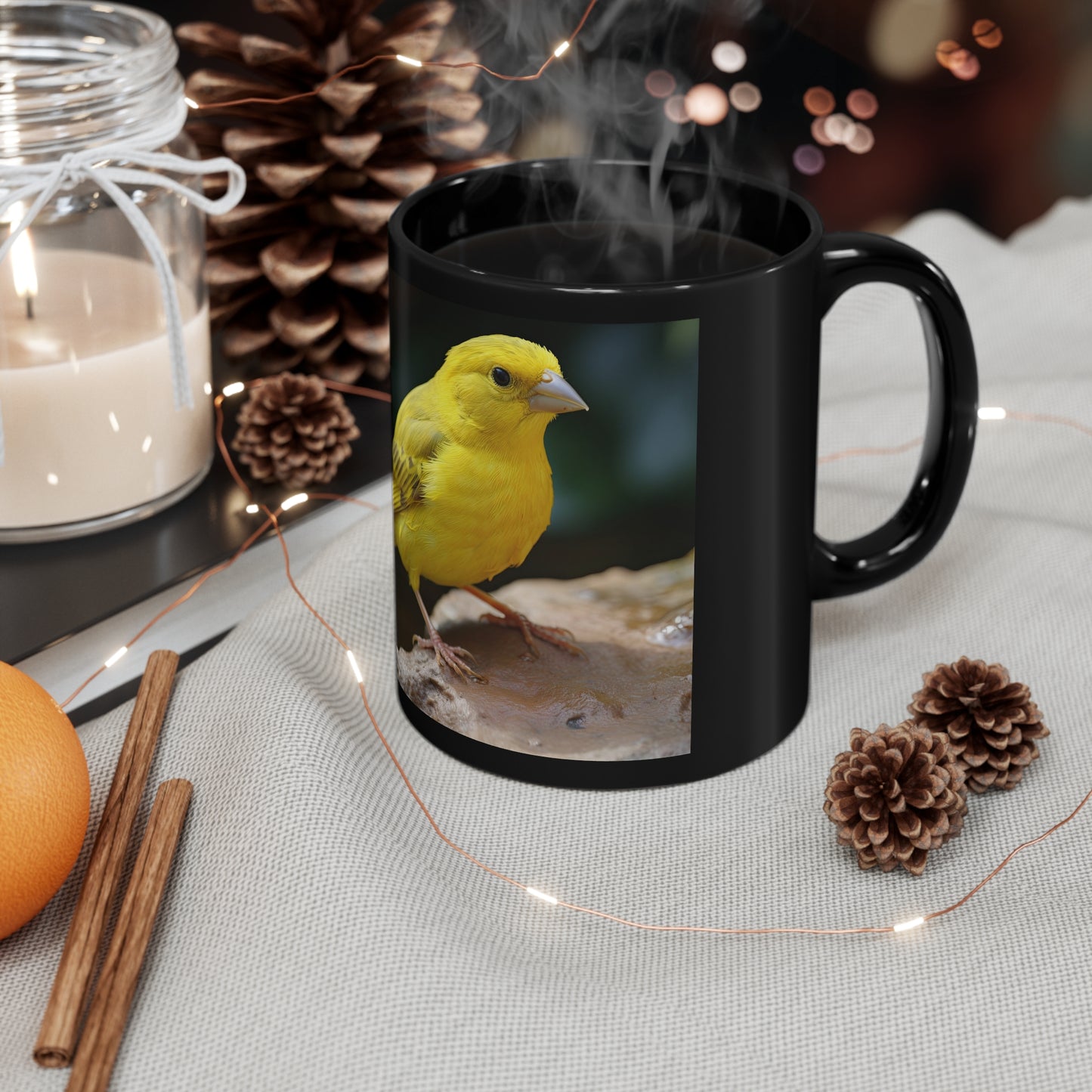 Canary Mug - 11 oz Ceramic Mug
