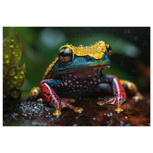 Whimsical Frog Oasis 3 (500, 1000 piece)