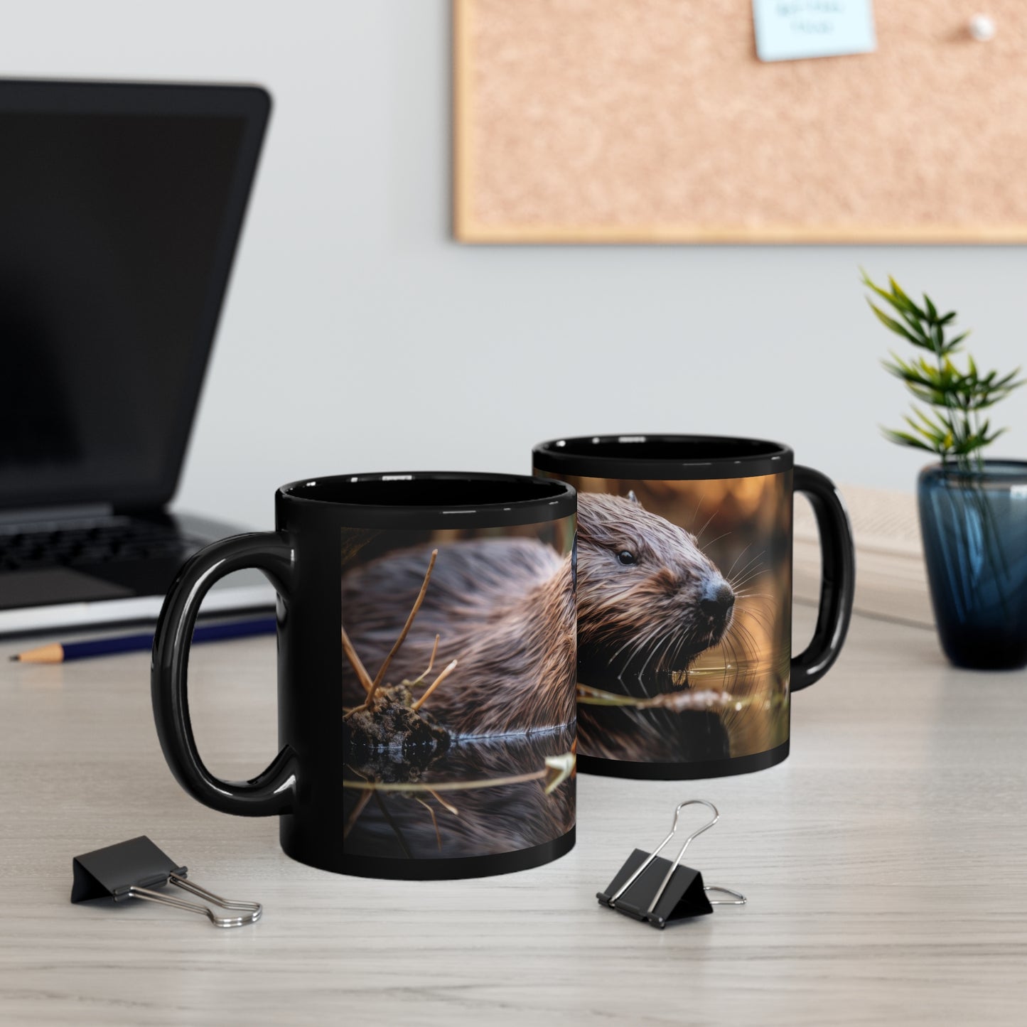 Beaver Mug - 11 oz Ceramic Mug