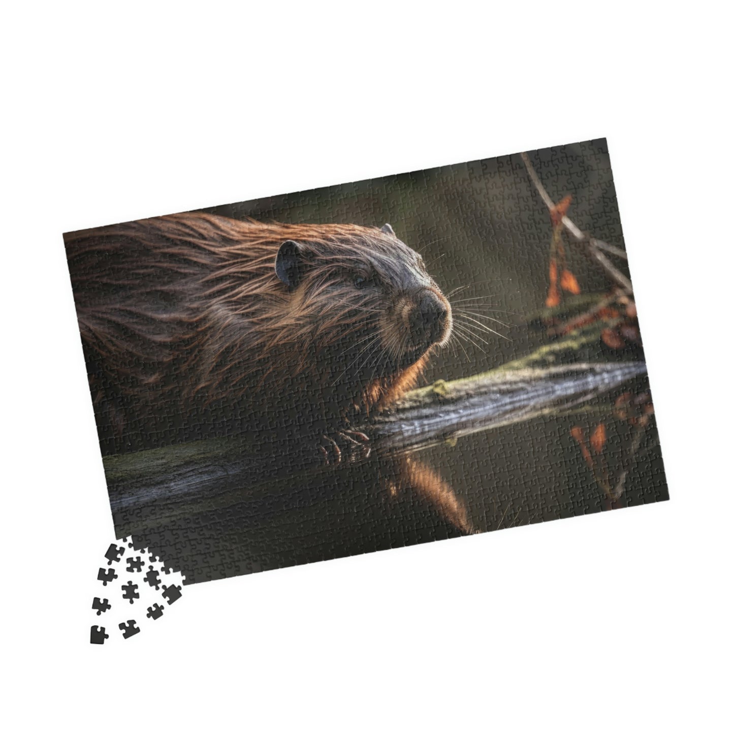 beaver puzzle pieces