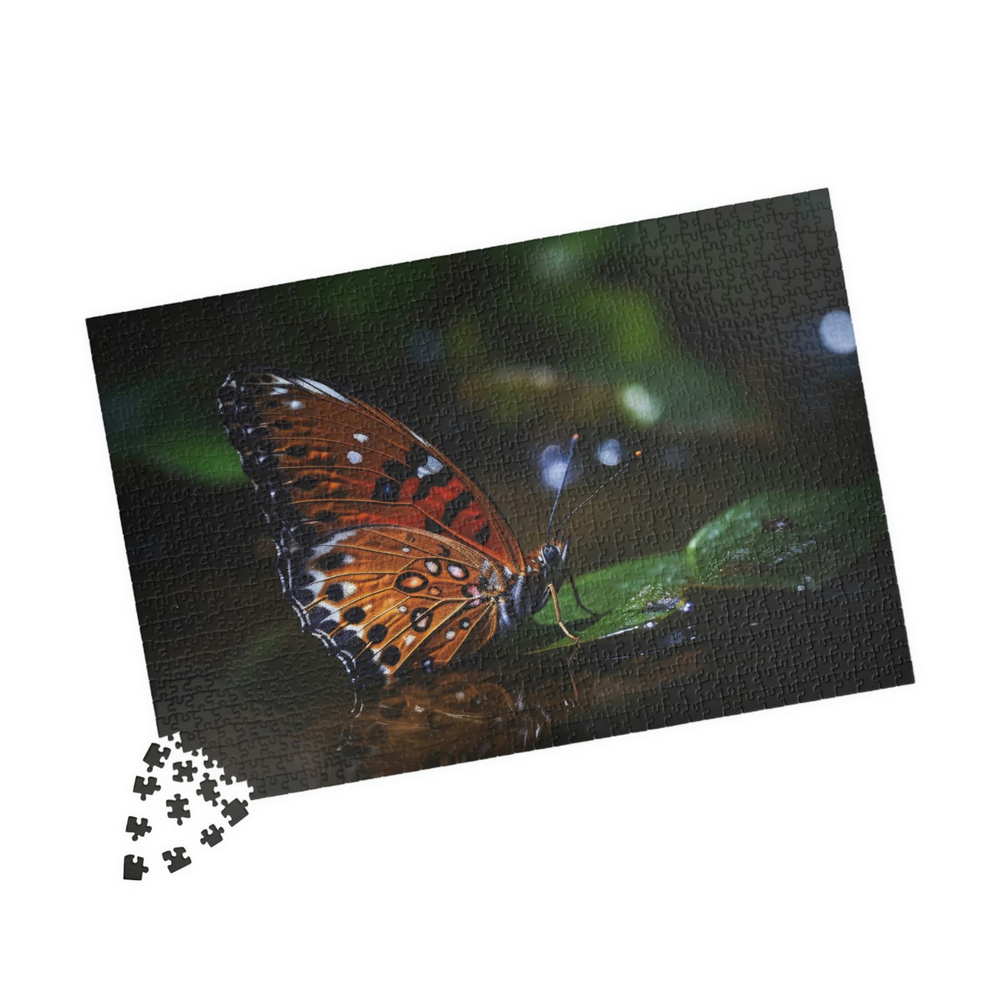 butterfly puzzle pieces