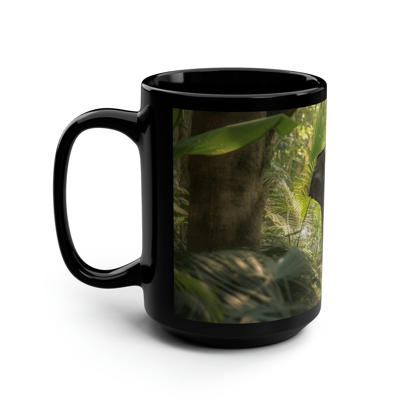 Elephant Mug - 15 oz Ceramic Mug