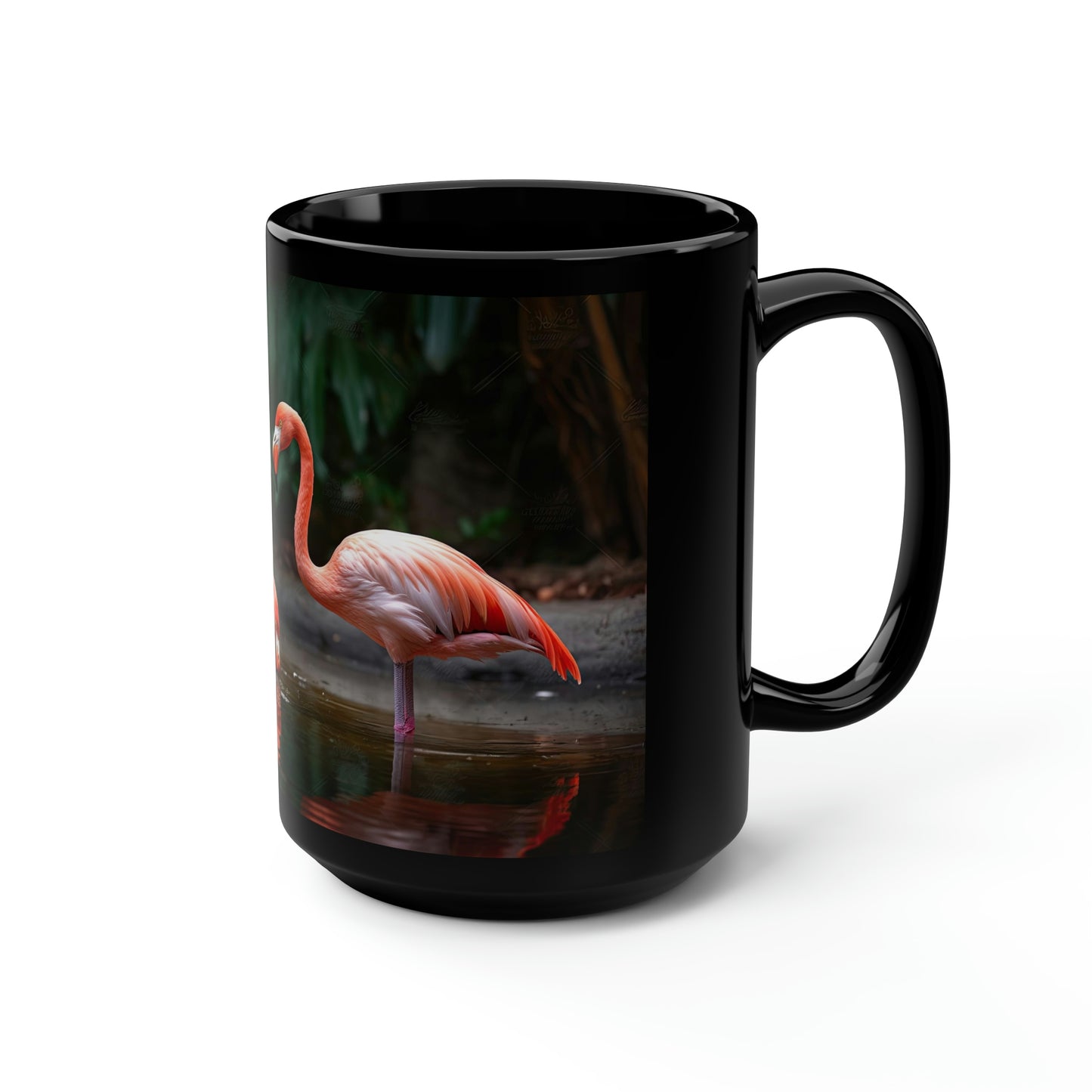 Flamingo Mug - 15oz Ceramic Mug