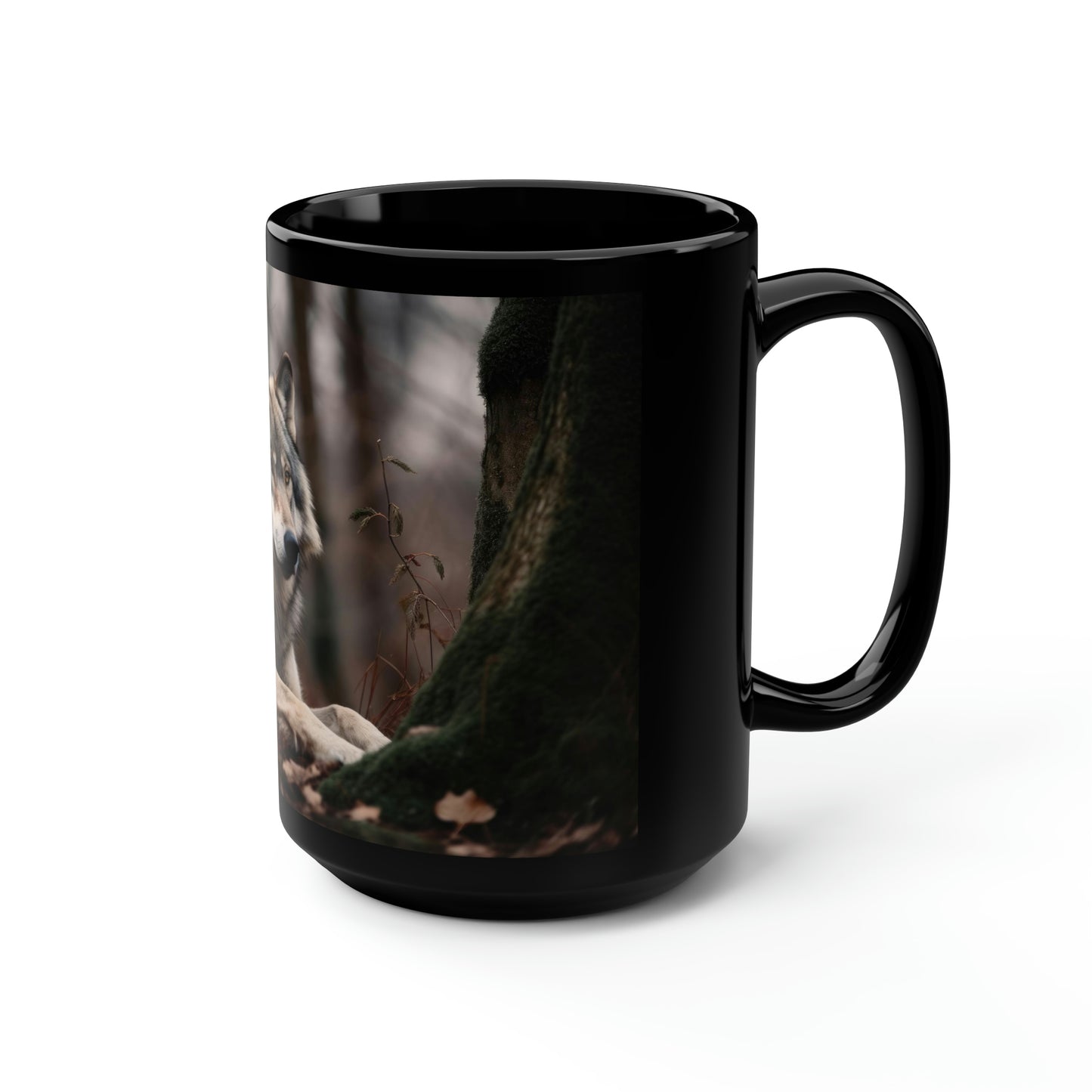 Wolf Mug - 15oz Ceramic