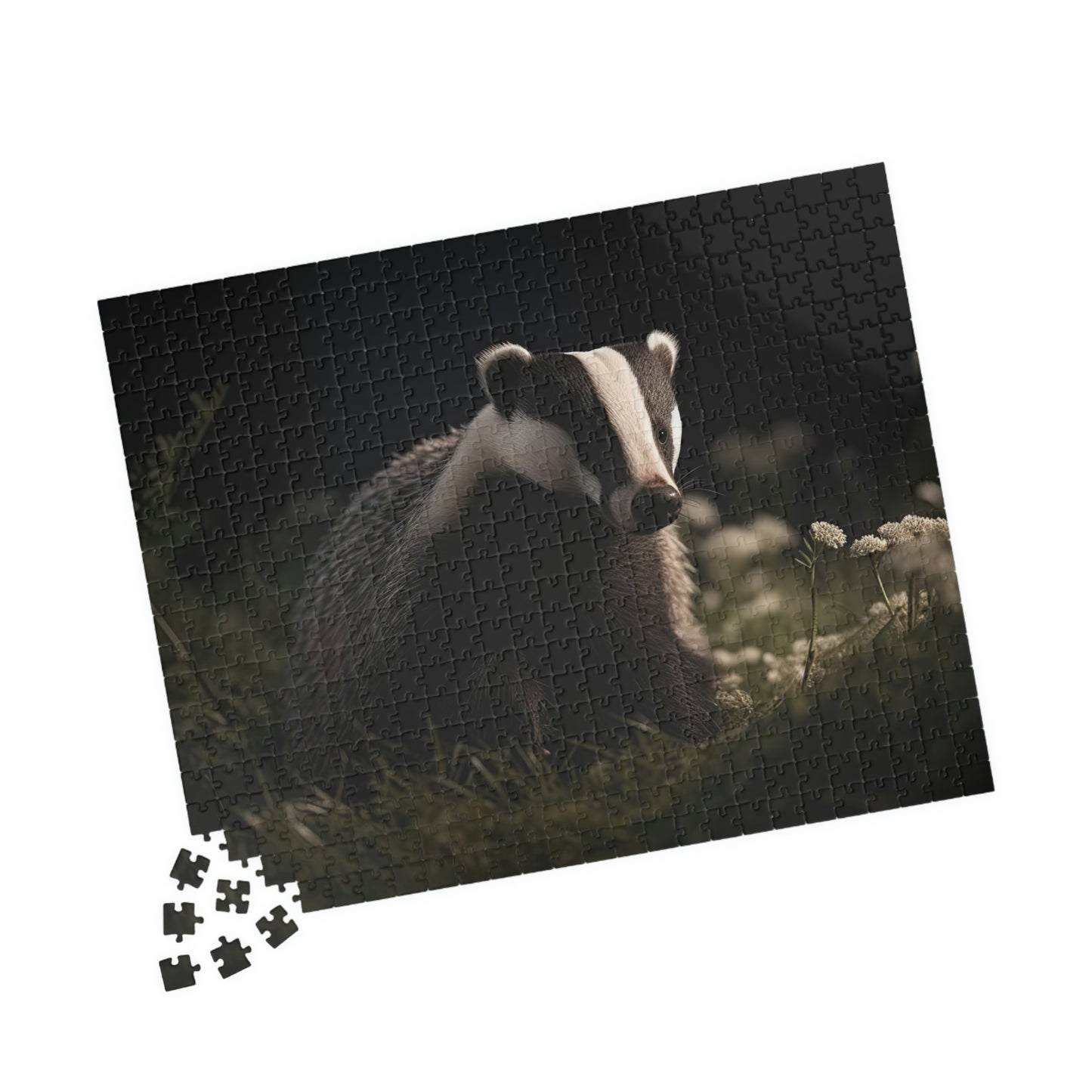 badger puzzle pieces