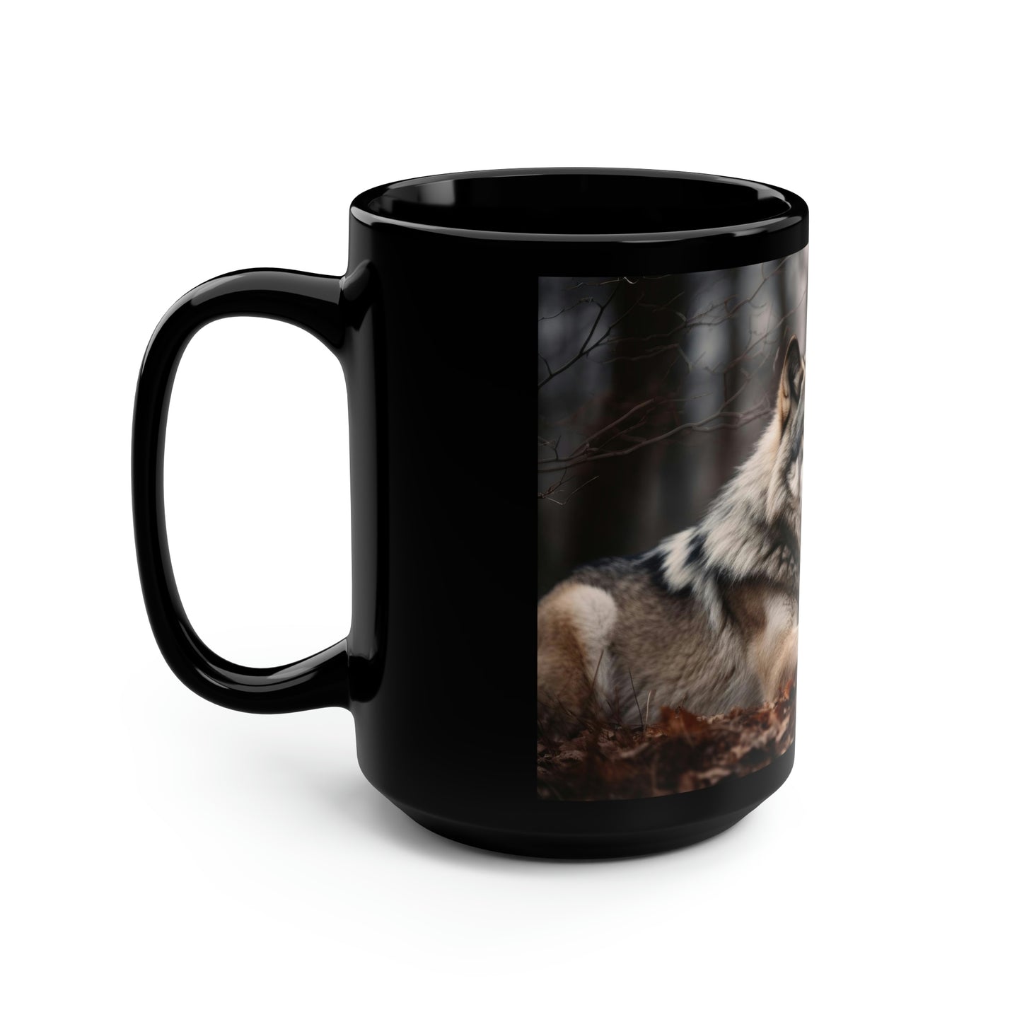 Wolf Mug - 15oz Ceramic