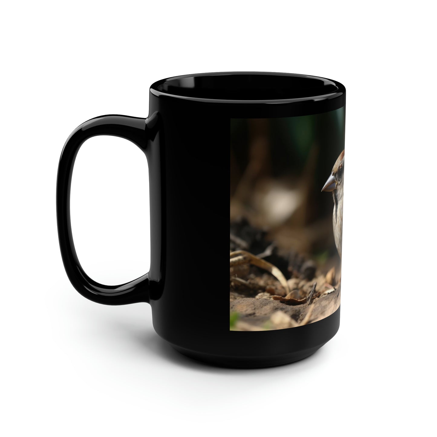 Sparrow Mug - 15oz Ceramic Mug
