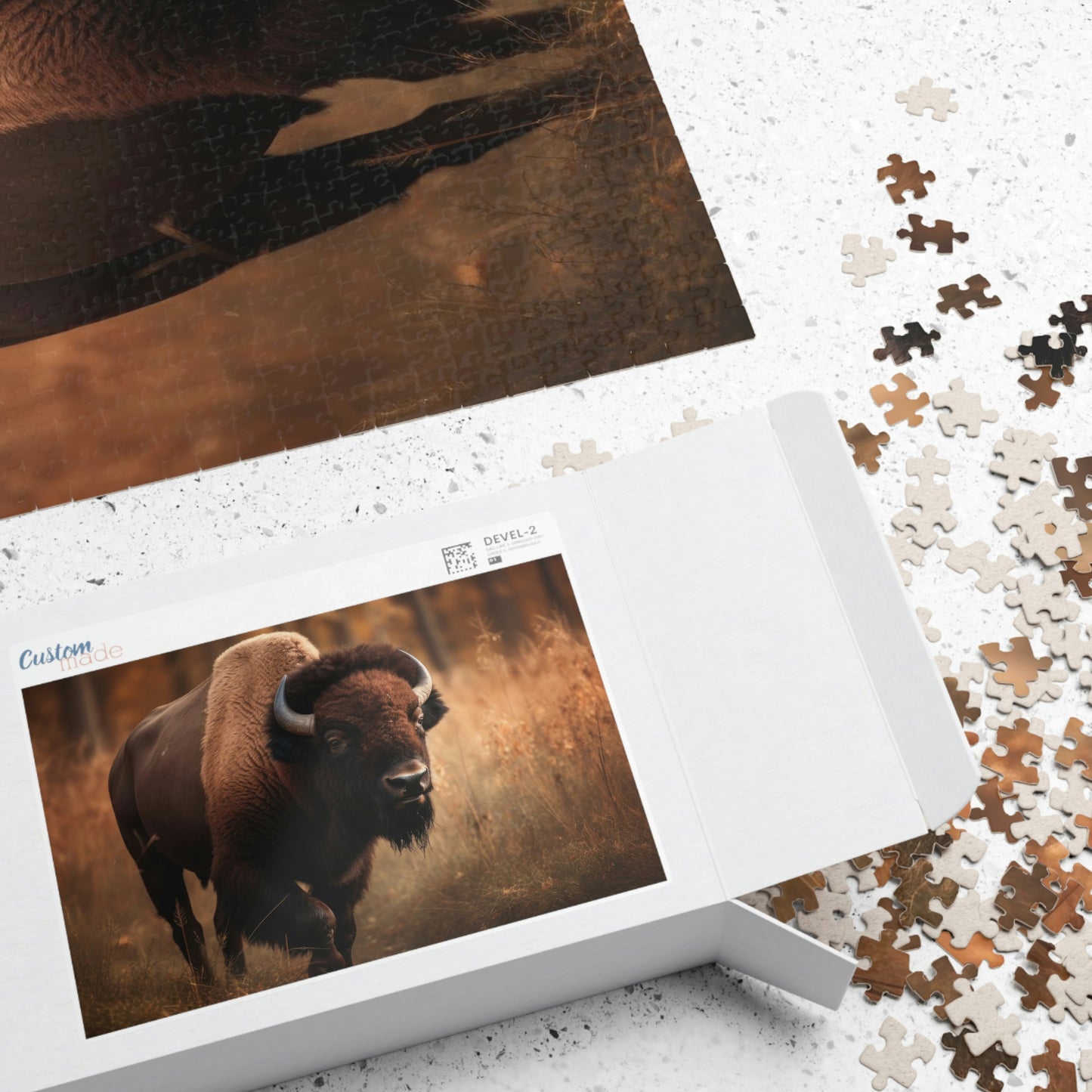 buffalo puzzle box